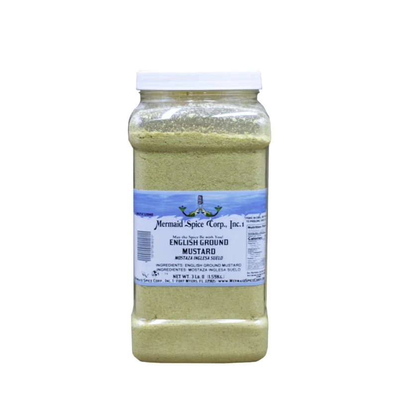 MUSTARD (ENGLISH) GROUND..3 LB 8 OZ