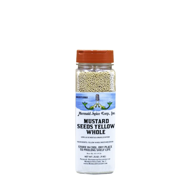 MUSTARD SEEDS (YELLOW) WHOLE 25 OZ