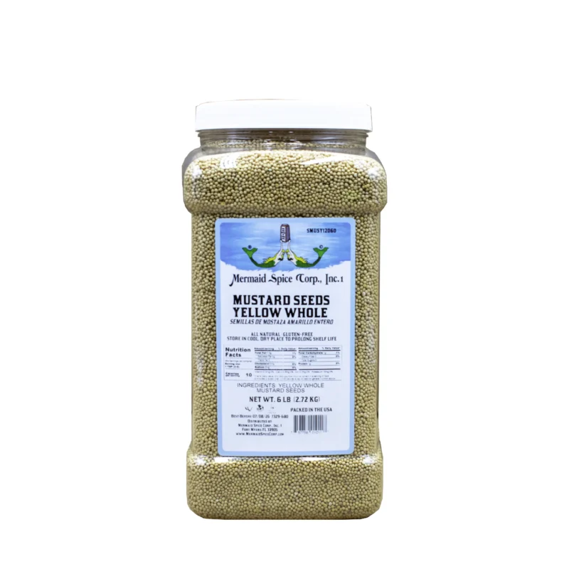 MUSTARD SEEDS (YELLOW) WHOLE.. 6 LB