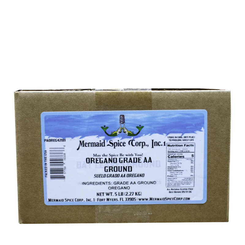 OREGANO GRADE AA GROUND 4 LB 8 OZ