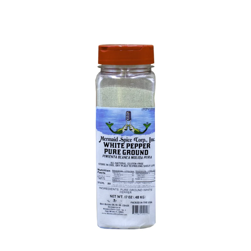 WHITE PEPPER (PURE GROUND) 17 OZ