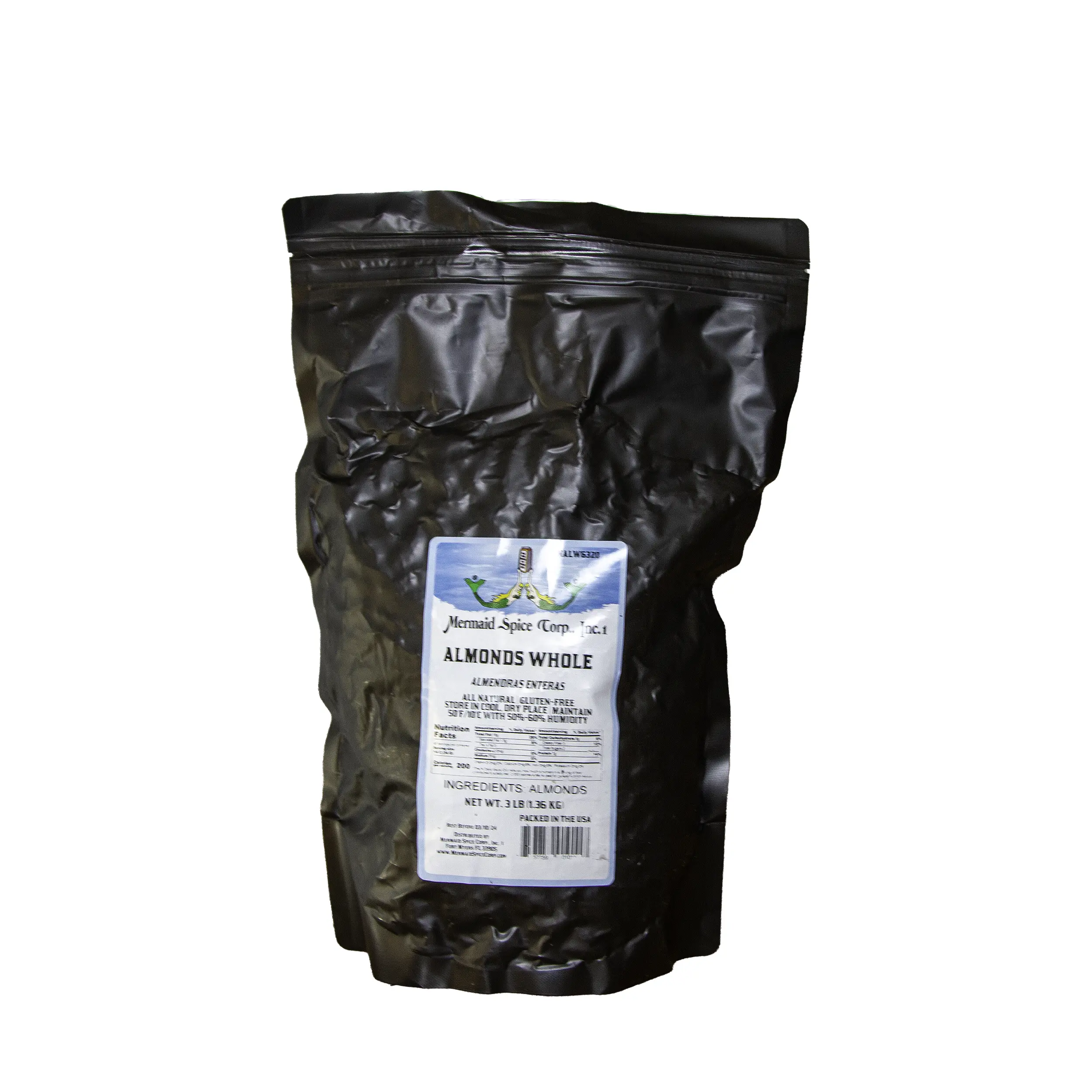 ALMONDS WHOLE 3 LB