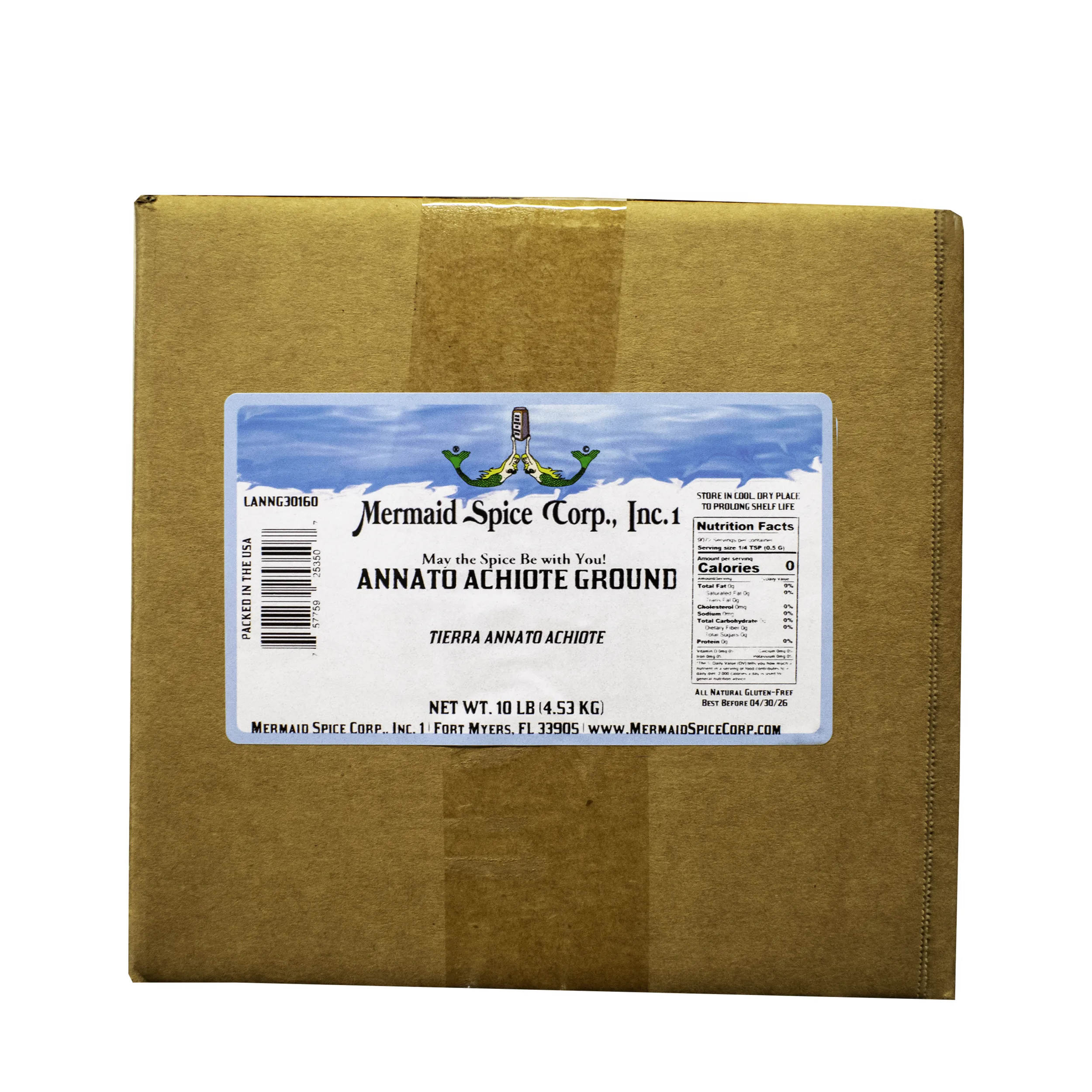 ANNATO ACHIOTE GROUND 10 LB