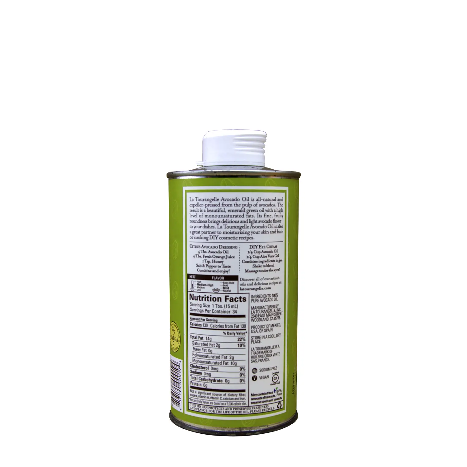 AVOCADO OIL (ORGANIC) 16.9 FL oz
