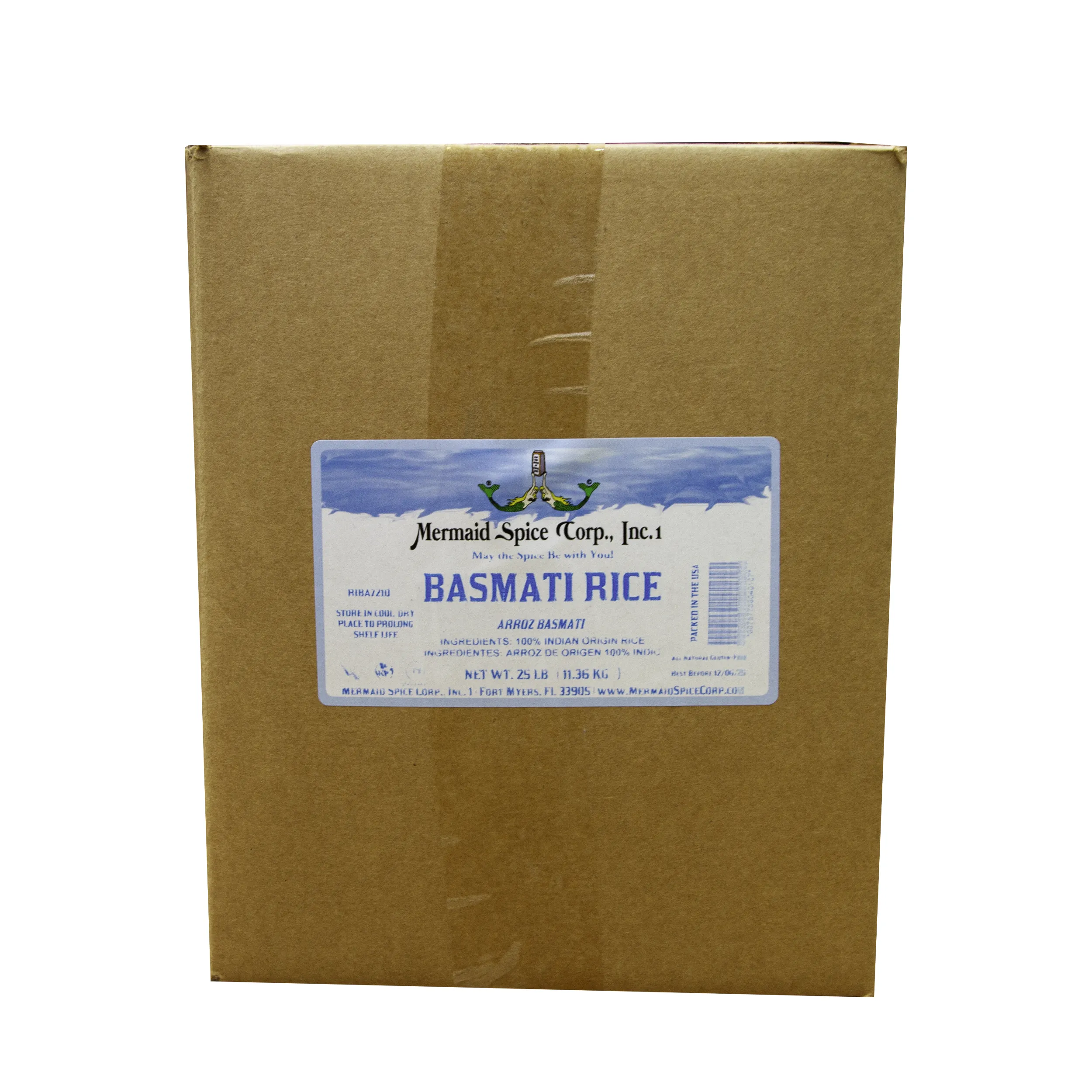 BASMATI RICE  25 LB CASE