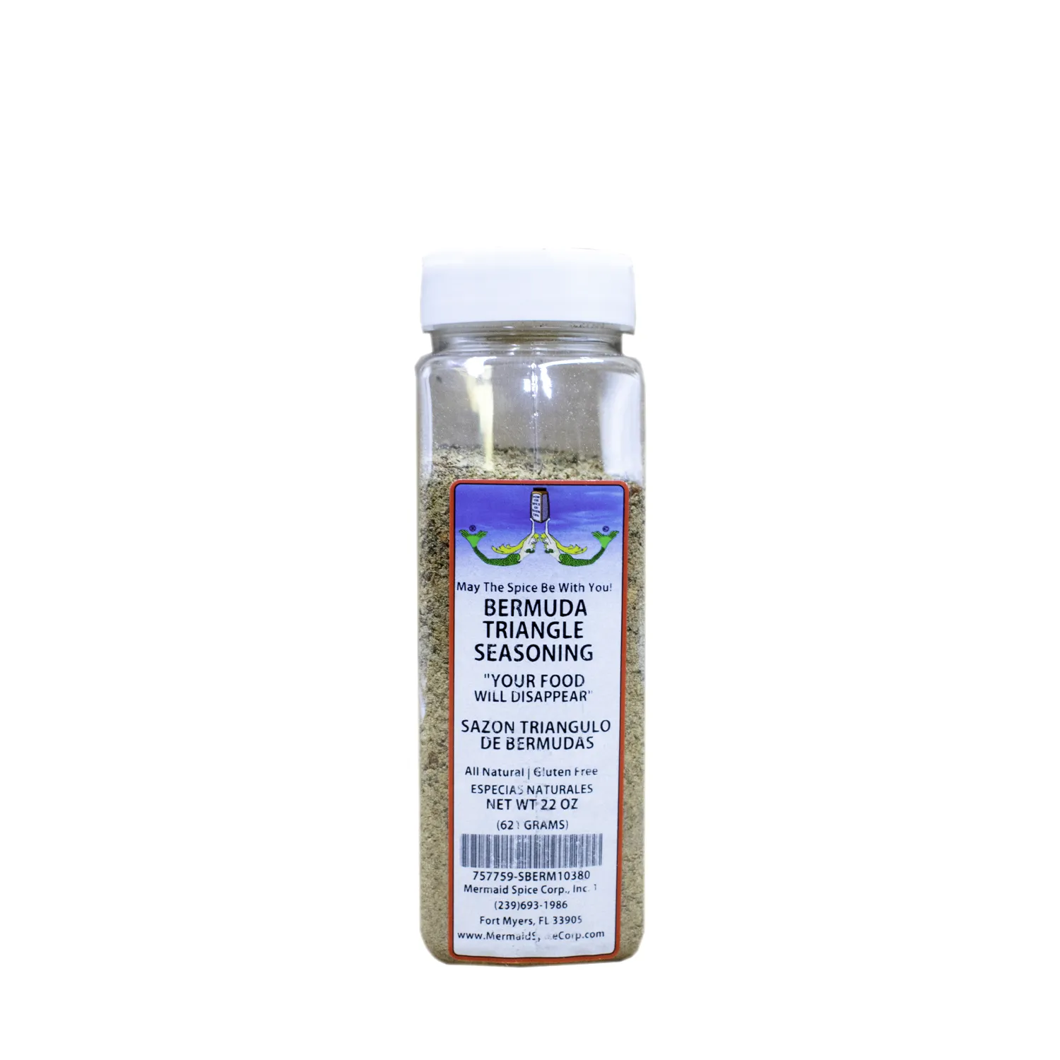 BERMUDA TRIANGLE SEASONING  22 OZ