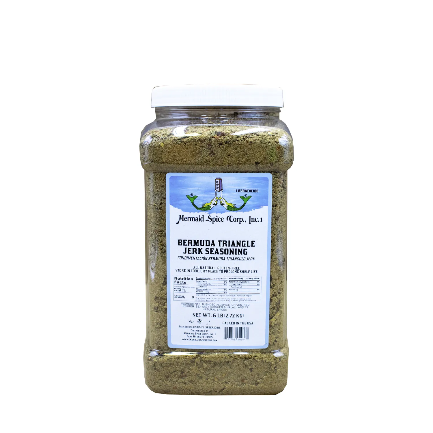 BERMUDA TRIANGLE SEASONING  6 LB
