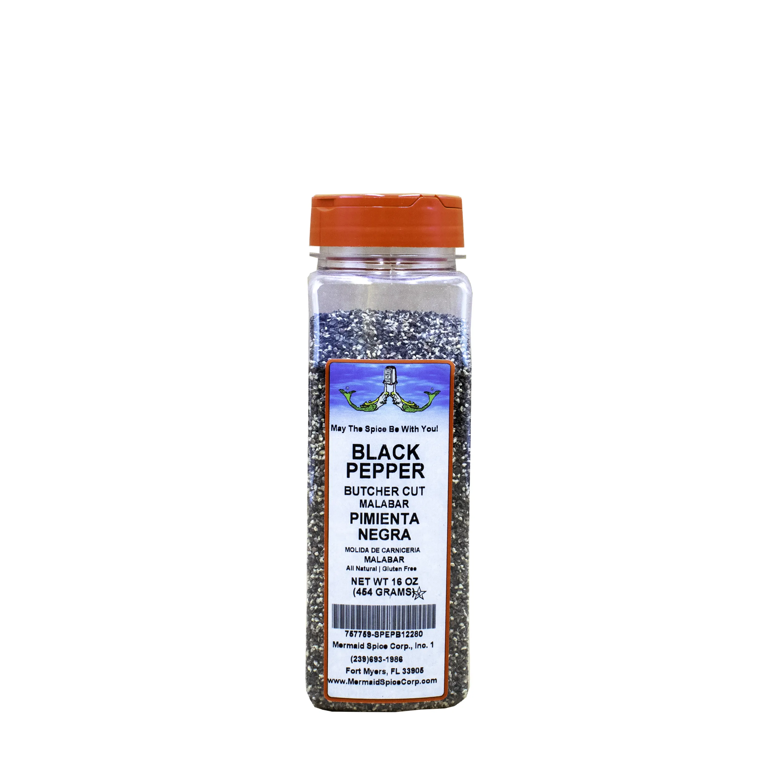 BLACK PEPPER BUTCHER CUT (MALABAR) 16 OZ