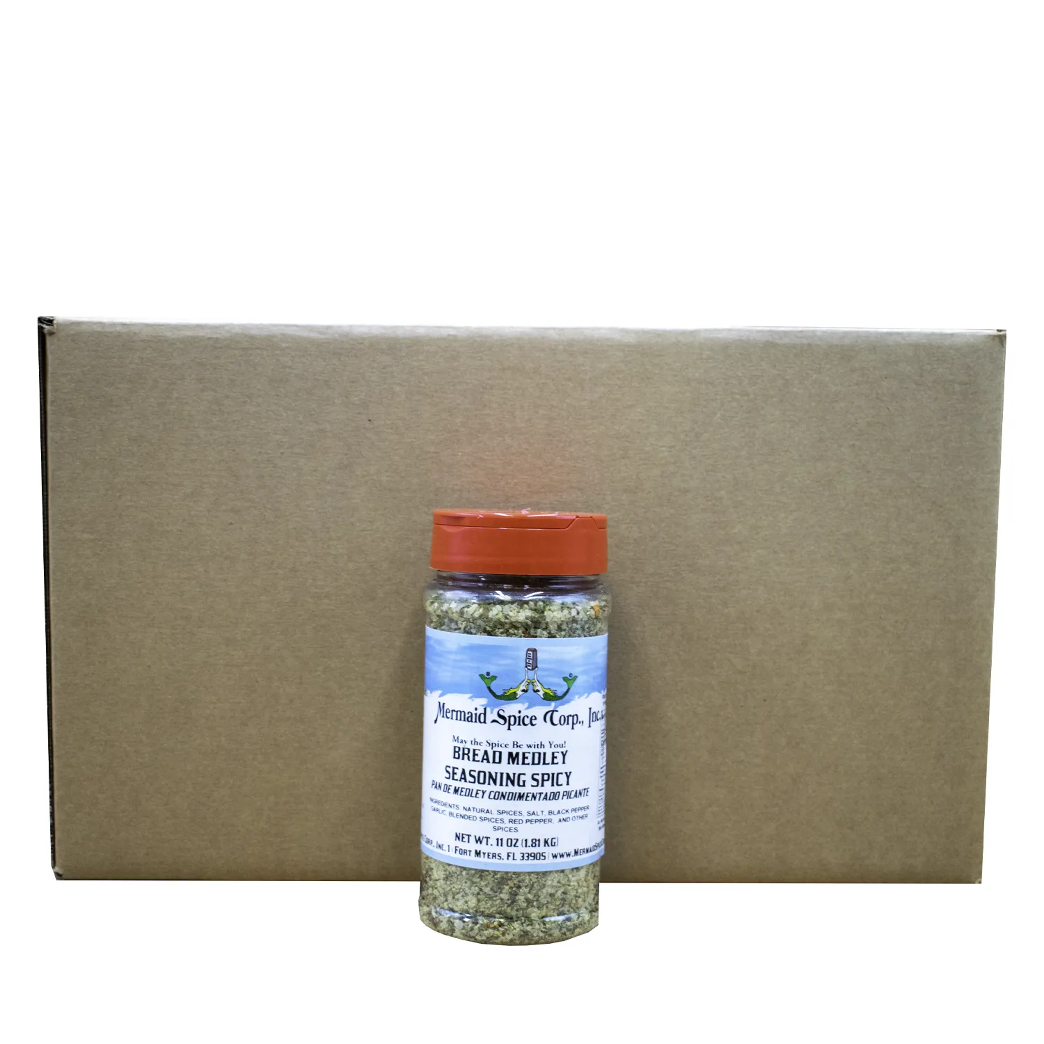 BREAD SPICY MEDLEY 25 LBS BOX