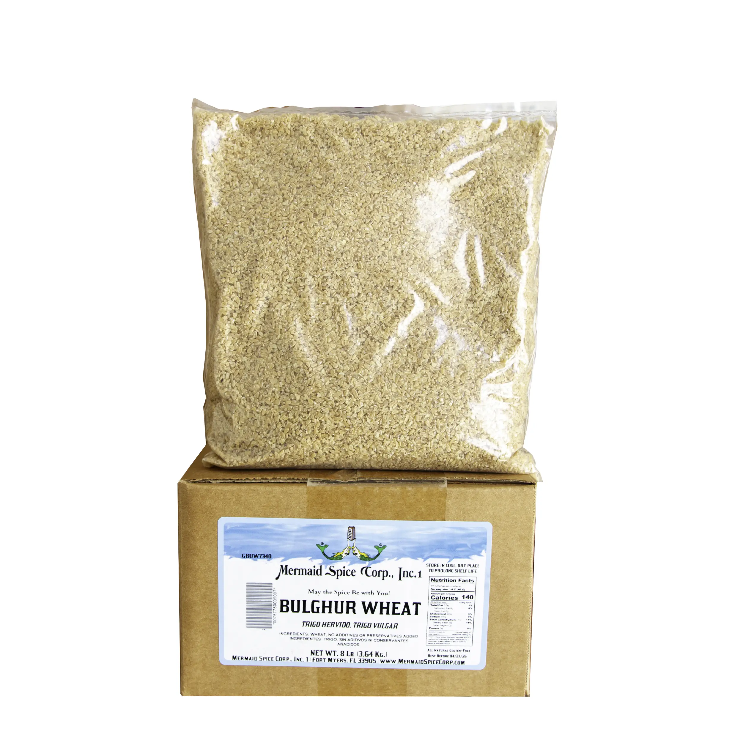 BULGHUR WHEAT 8 LB