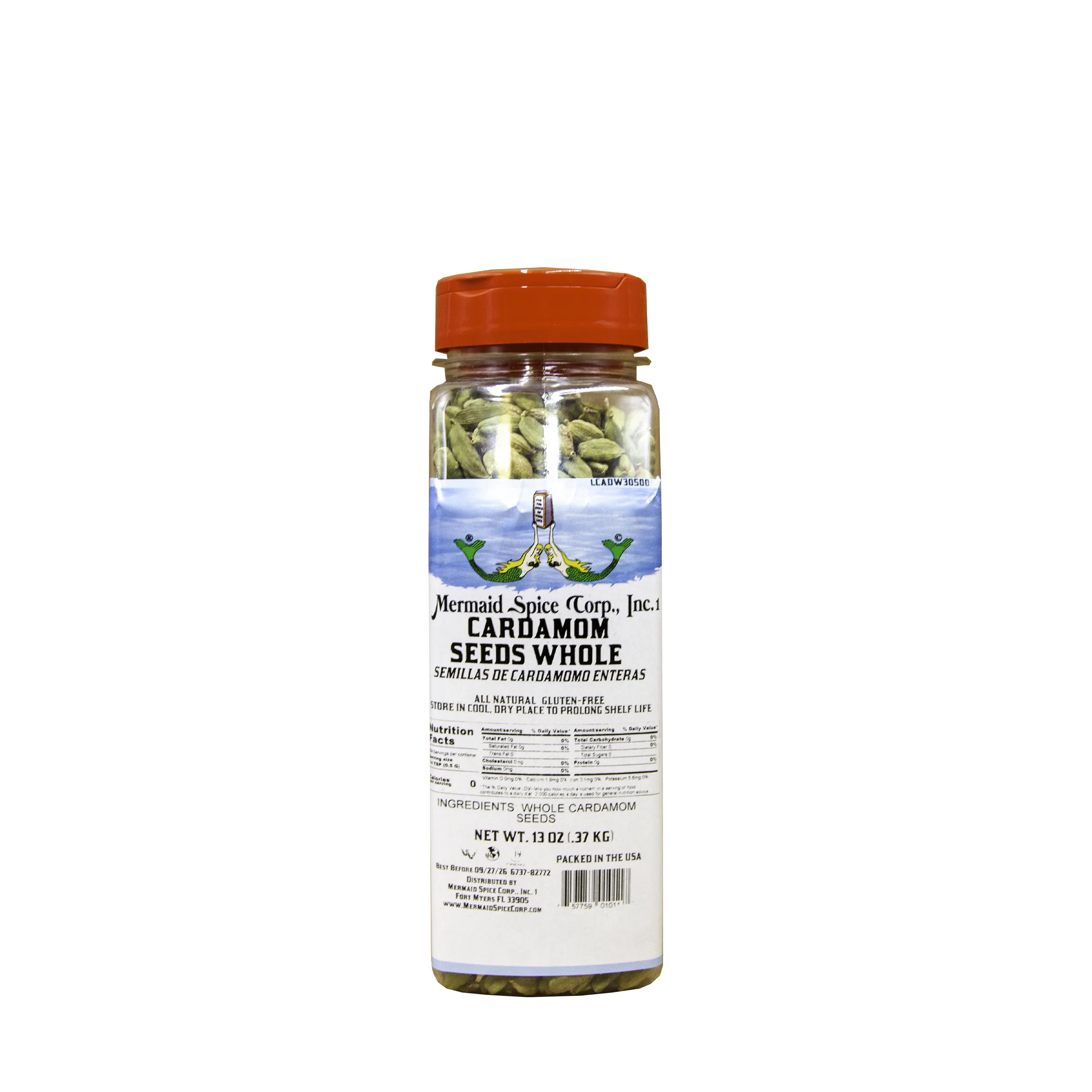 CARDAMOM SEED WHOLE 12 OZ