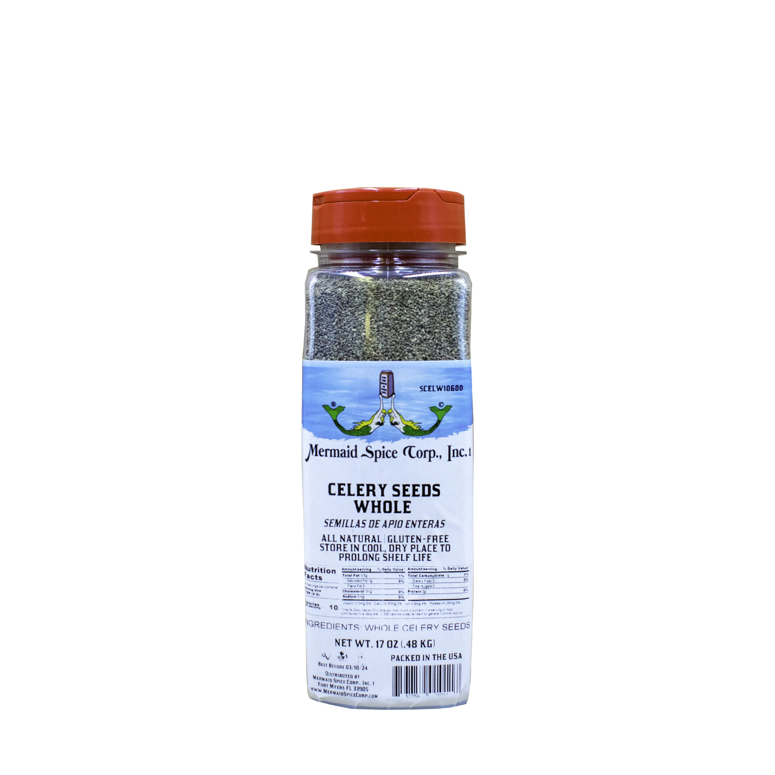 CELERY SEEDS WHOLE  17 OZ