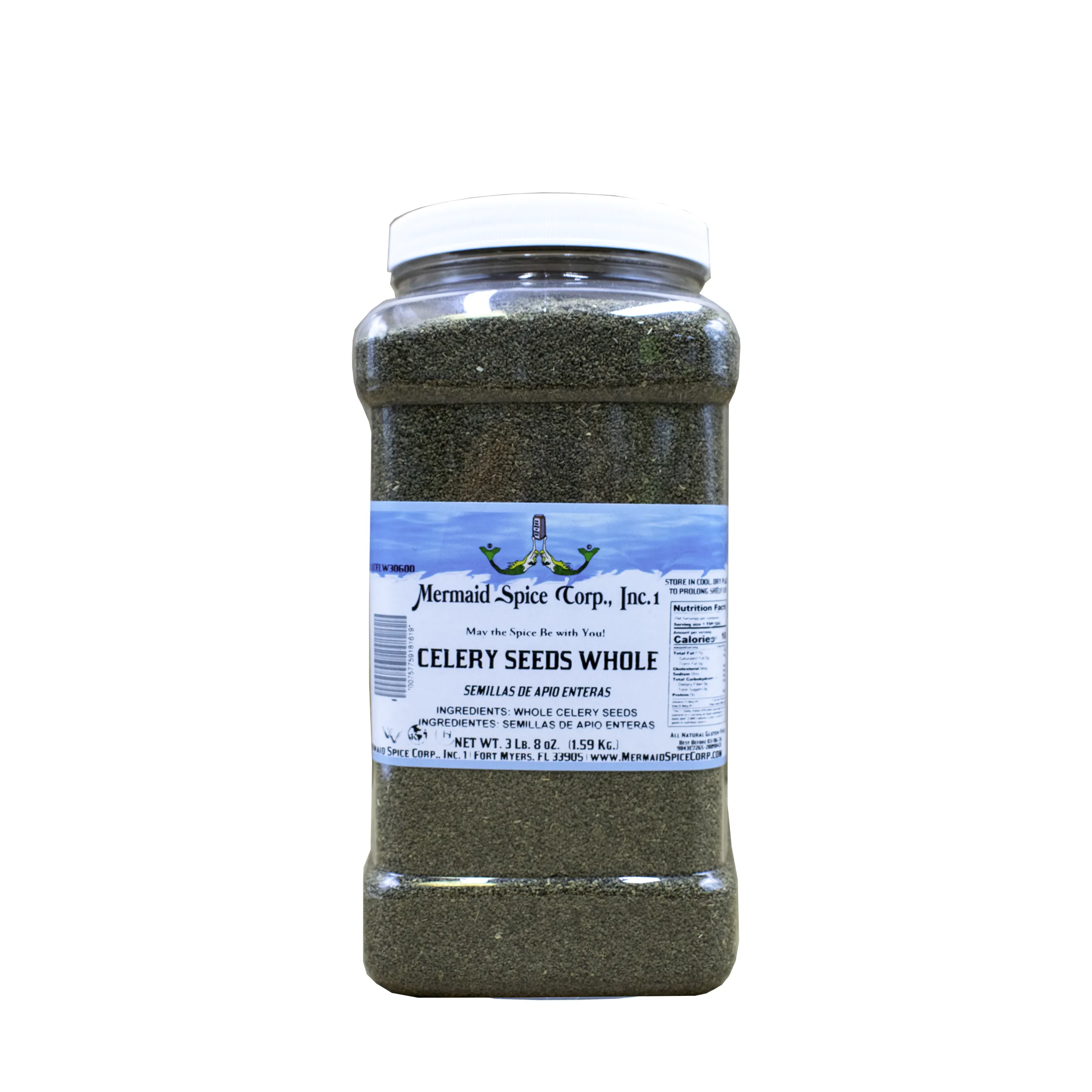 CELERY SEEDS WHOLE  3 LB 8 OZ