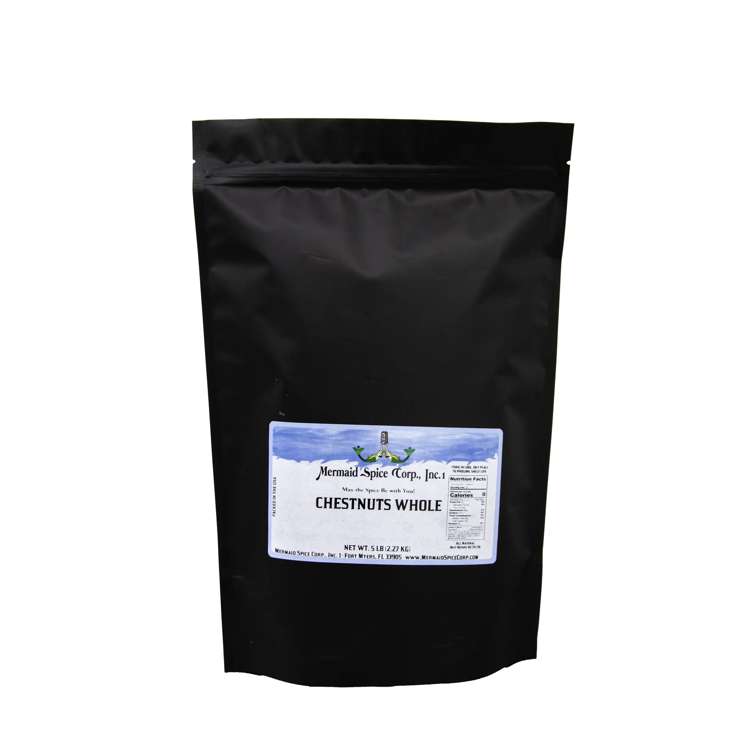 CHESTNUTS (WHOLE) 5 LB