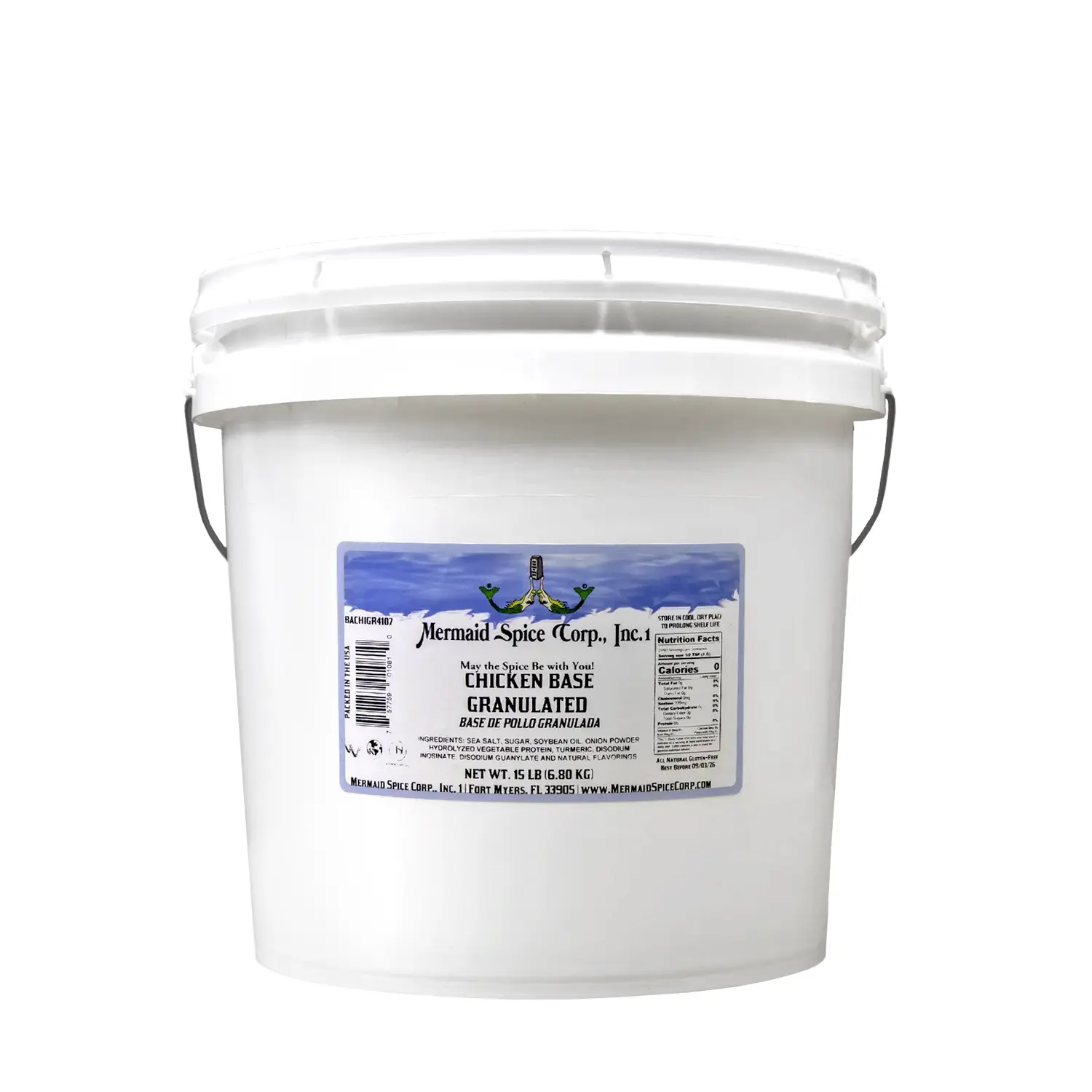 CHICKEN BASE (GRANULATED) 15 LB