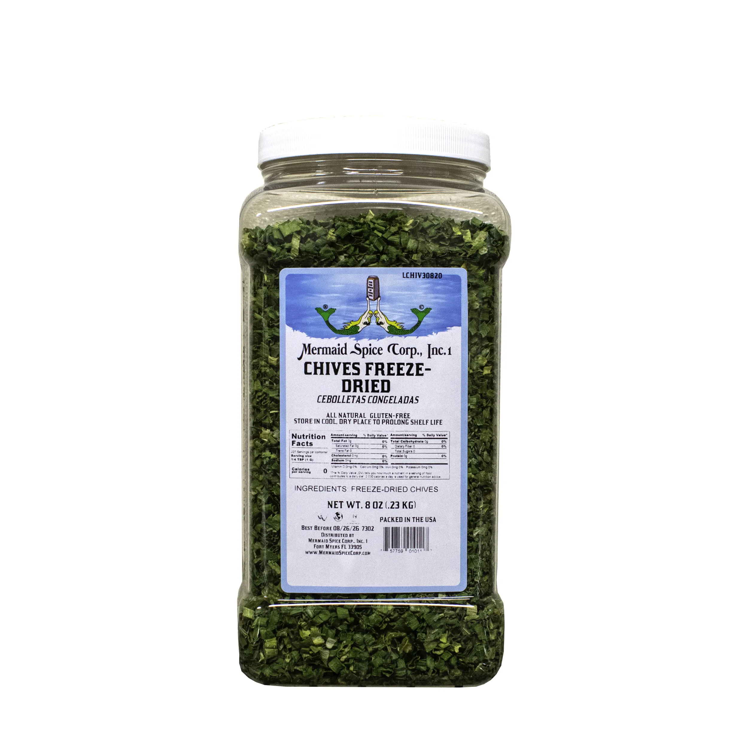 CHIVES (FREEZE DRIED) 8 OZ