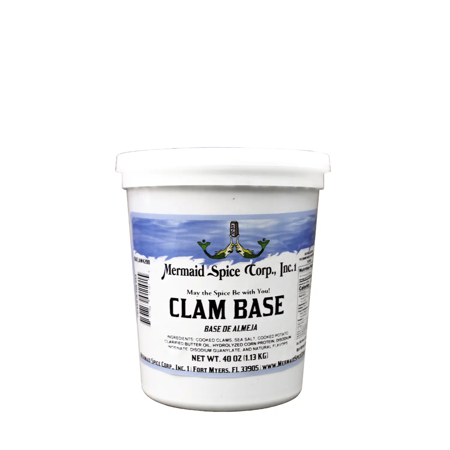 CLAM BASE 40 OZ