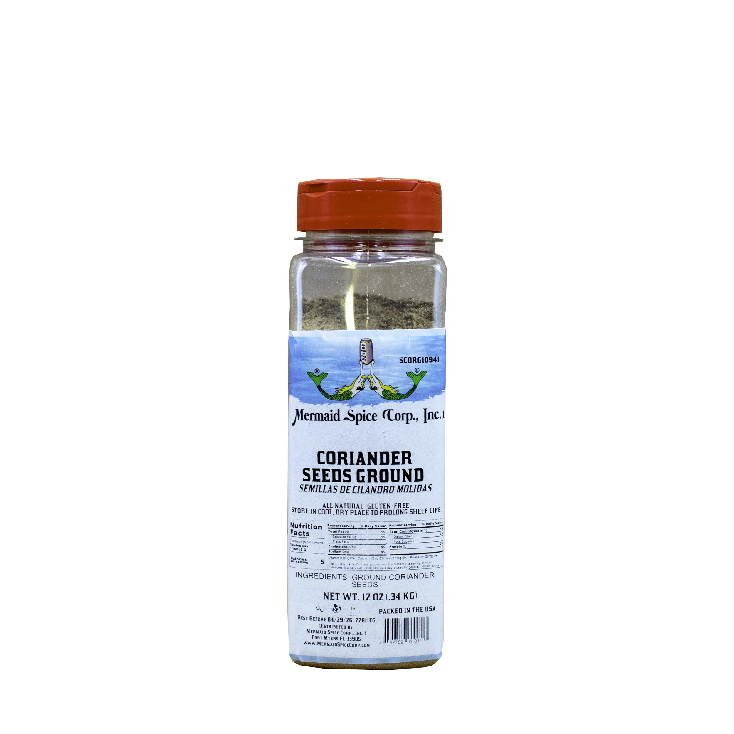 CORIANDER SEEDS GROUND 12 OZ