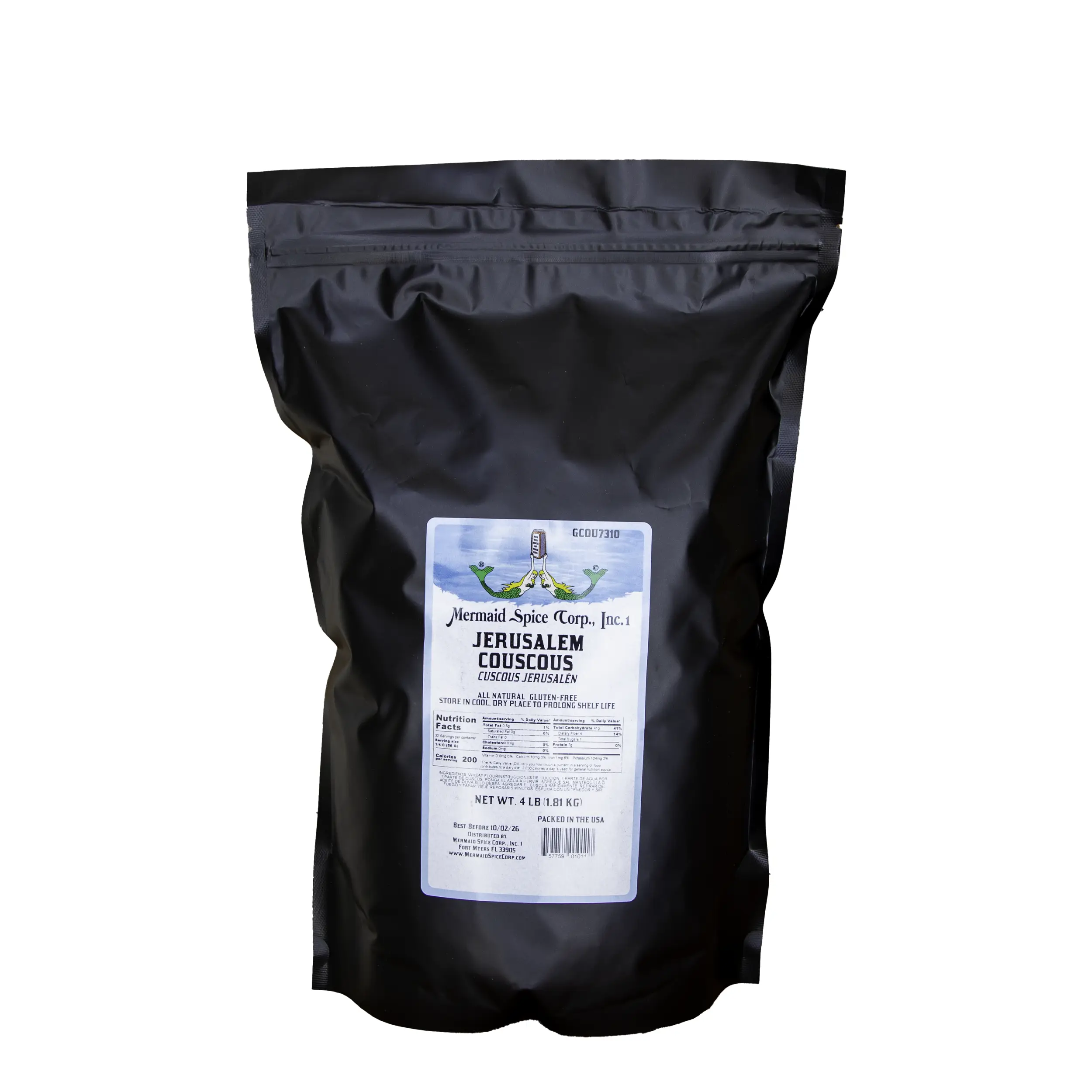 COUSCOUS (JERUSALEM)  4  LB BAG
