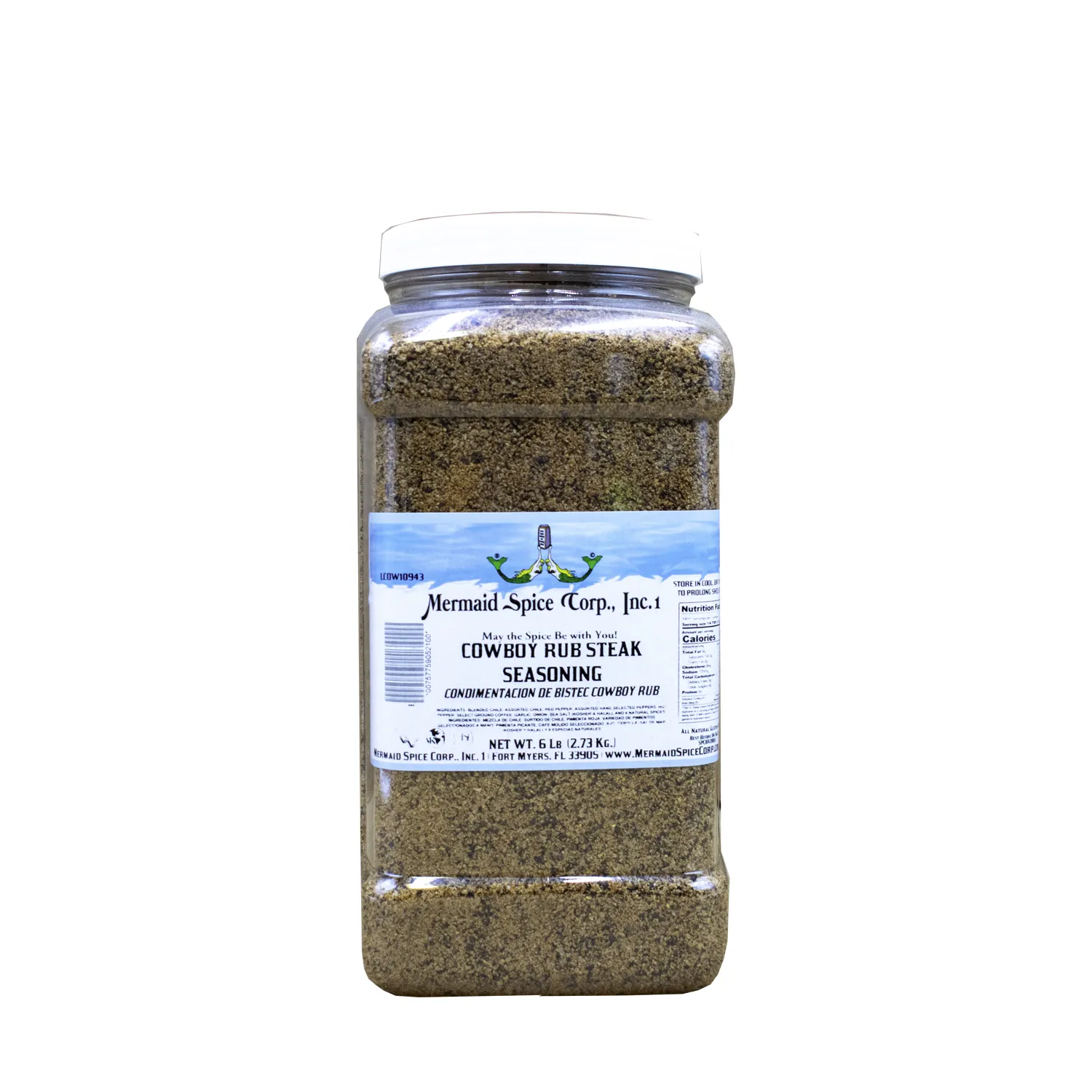 COWBOY RUB STEAK SEASONING 6 LB