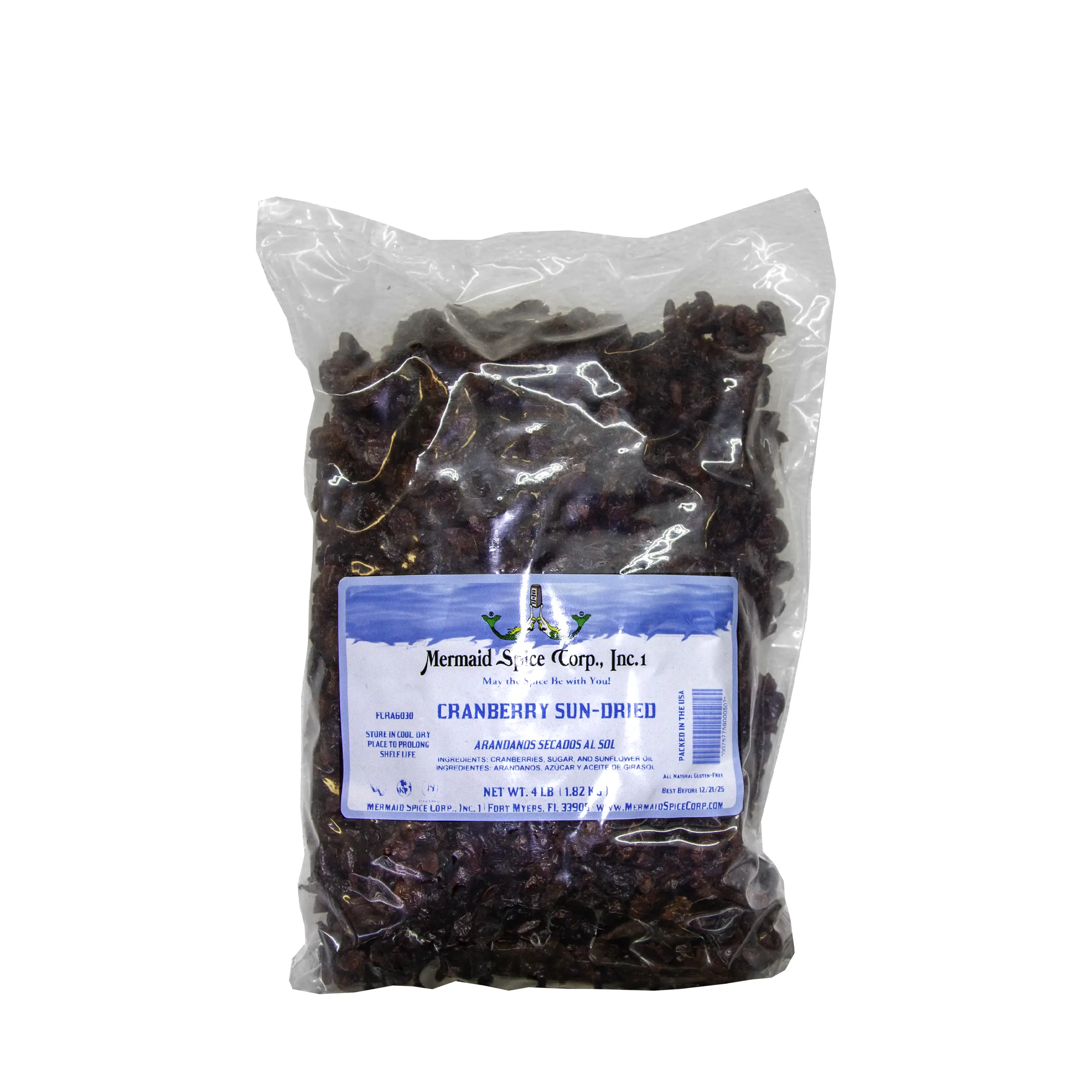 CRANBERRY (SUN DRIED) 4 LB