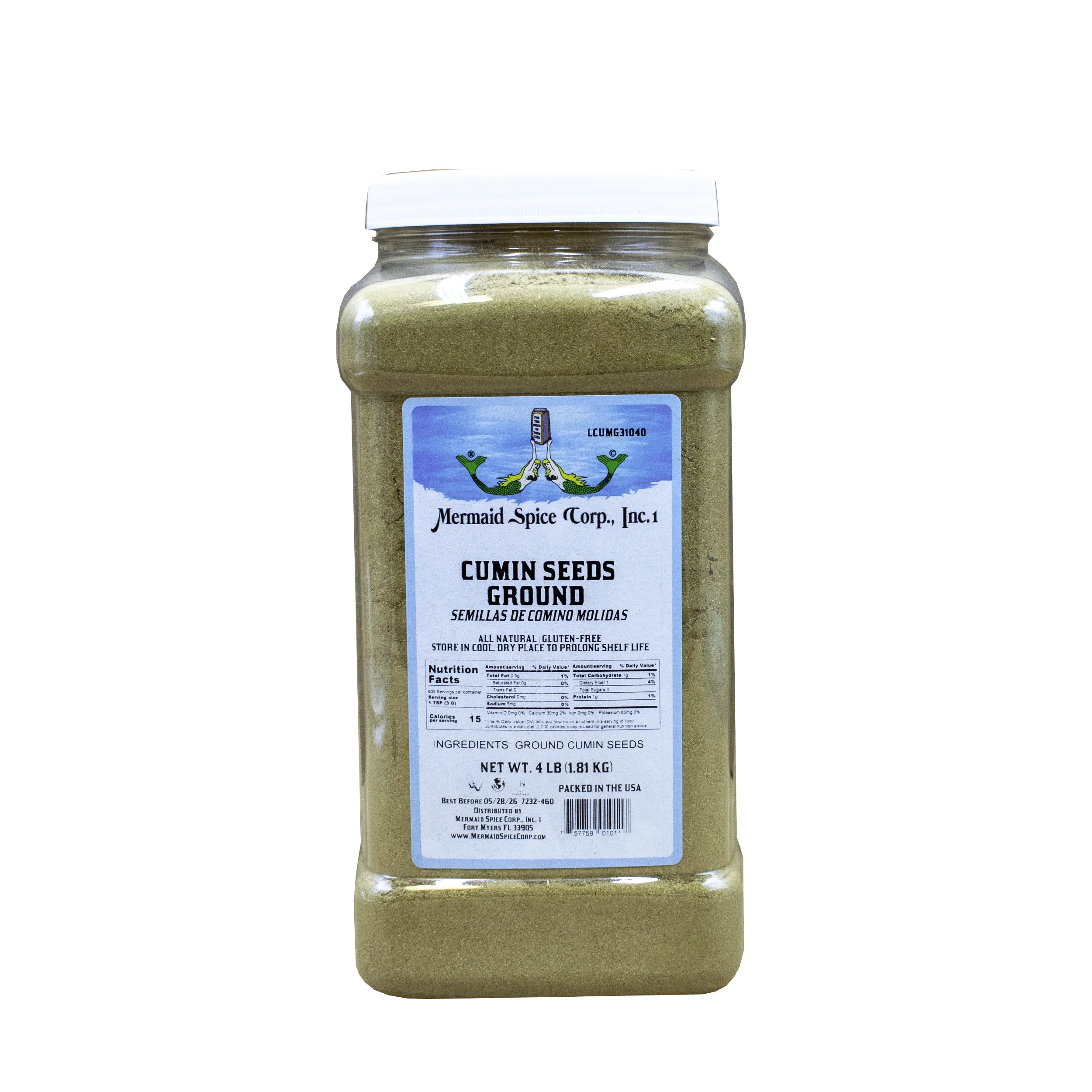 CUMIN SEEDS GROUND  4 LB