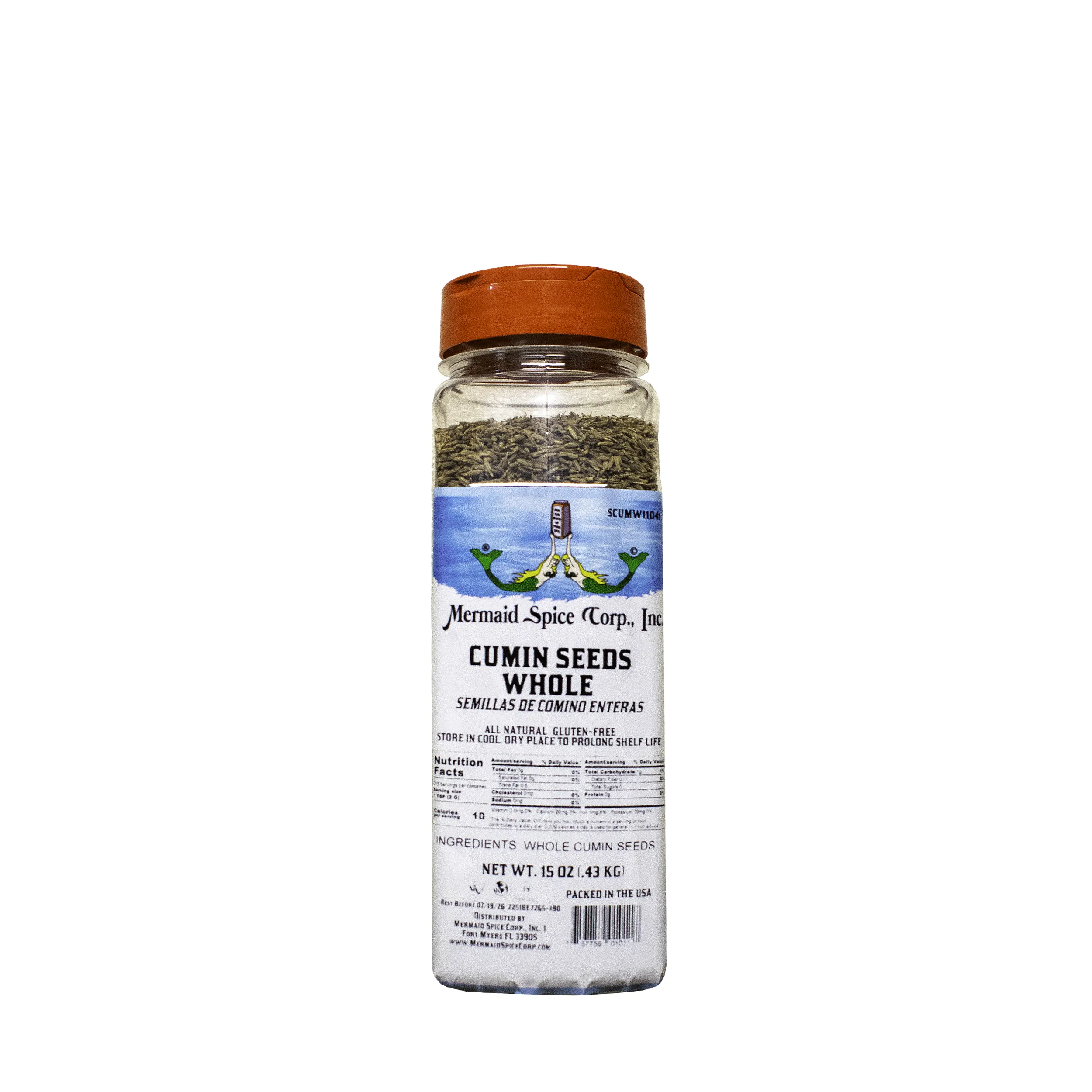 CUMIN SEEDS WHOLE  15 OZ