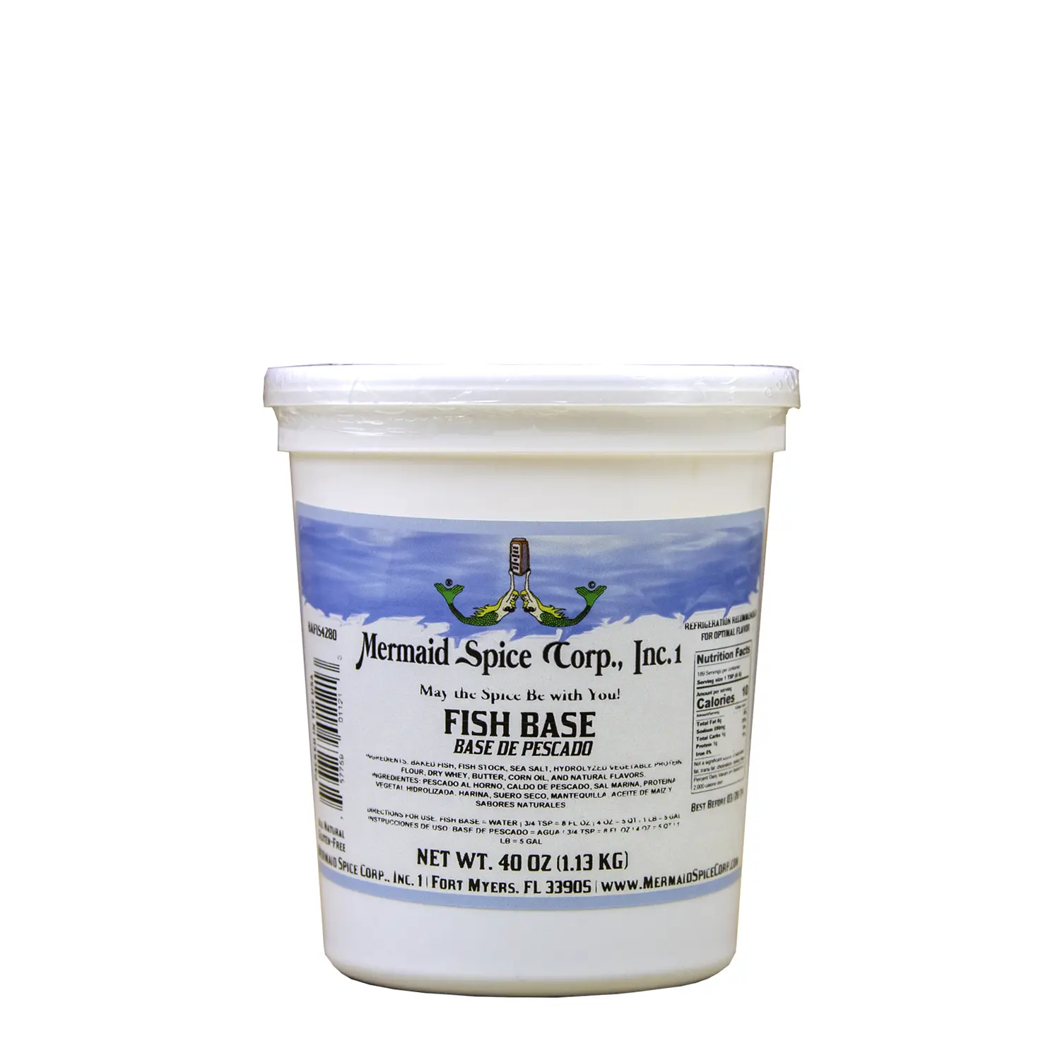 FISH BASE 40 OZ