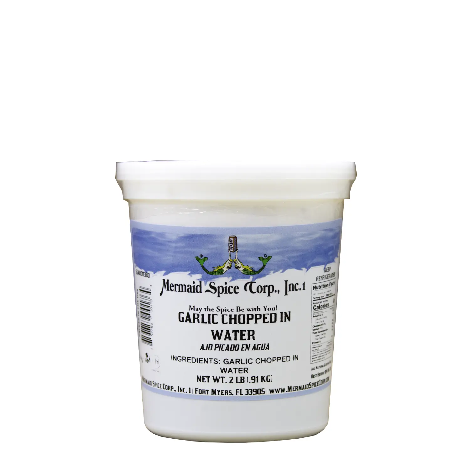 GARLIC (CHOPPED IN H2O) 2 LB