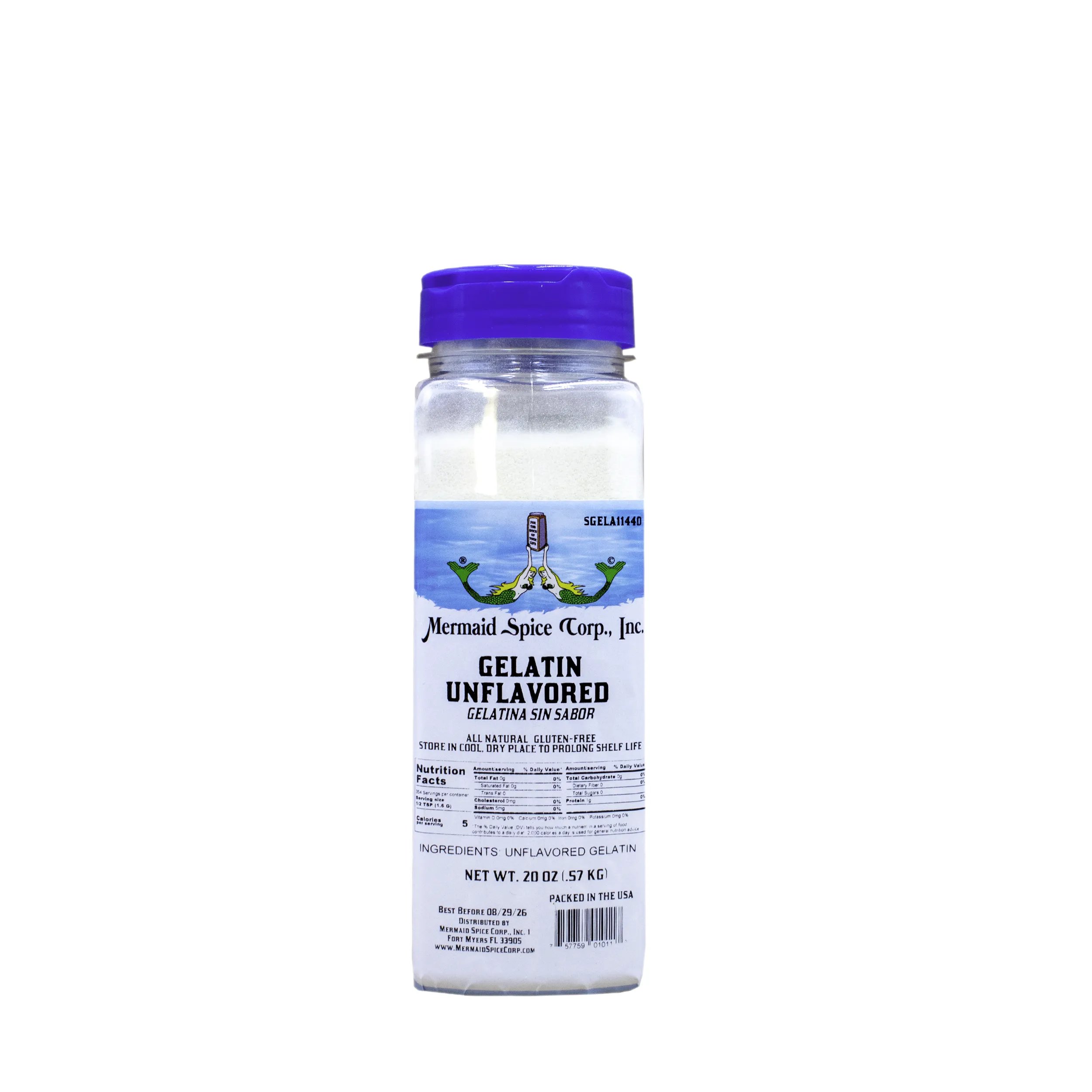 GELATIN UNFLAVORED  20 OZ