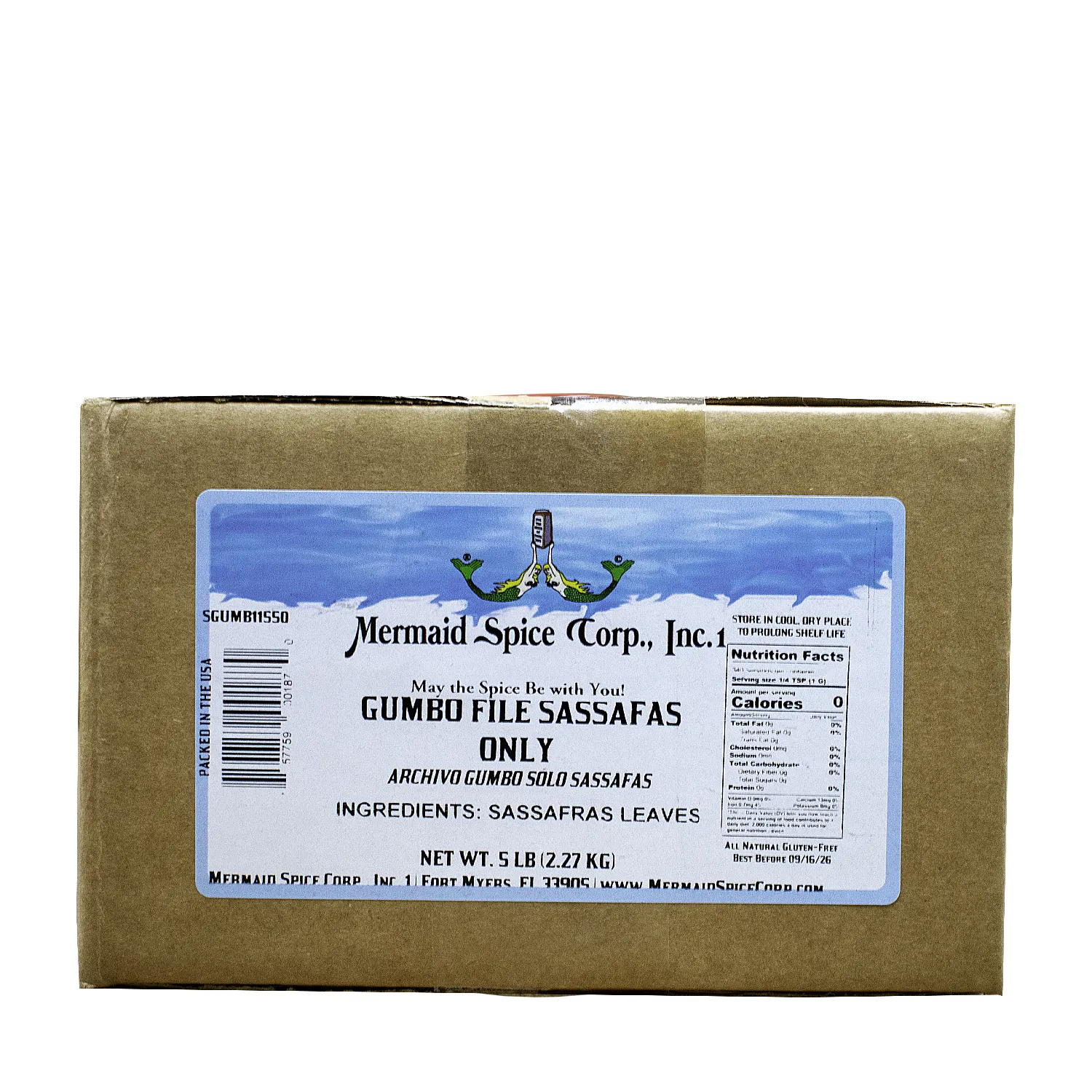 GUMBO FILE (SASSAFAS ONLY) 5 LB