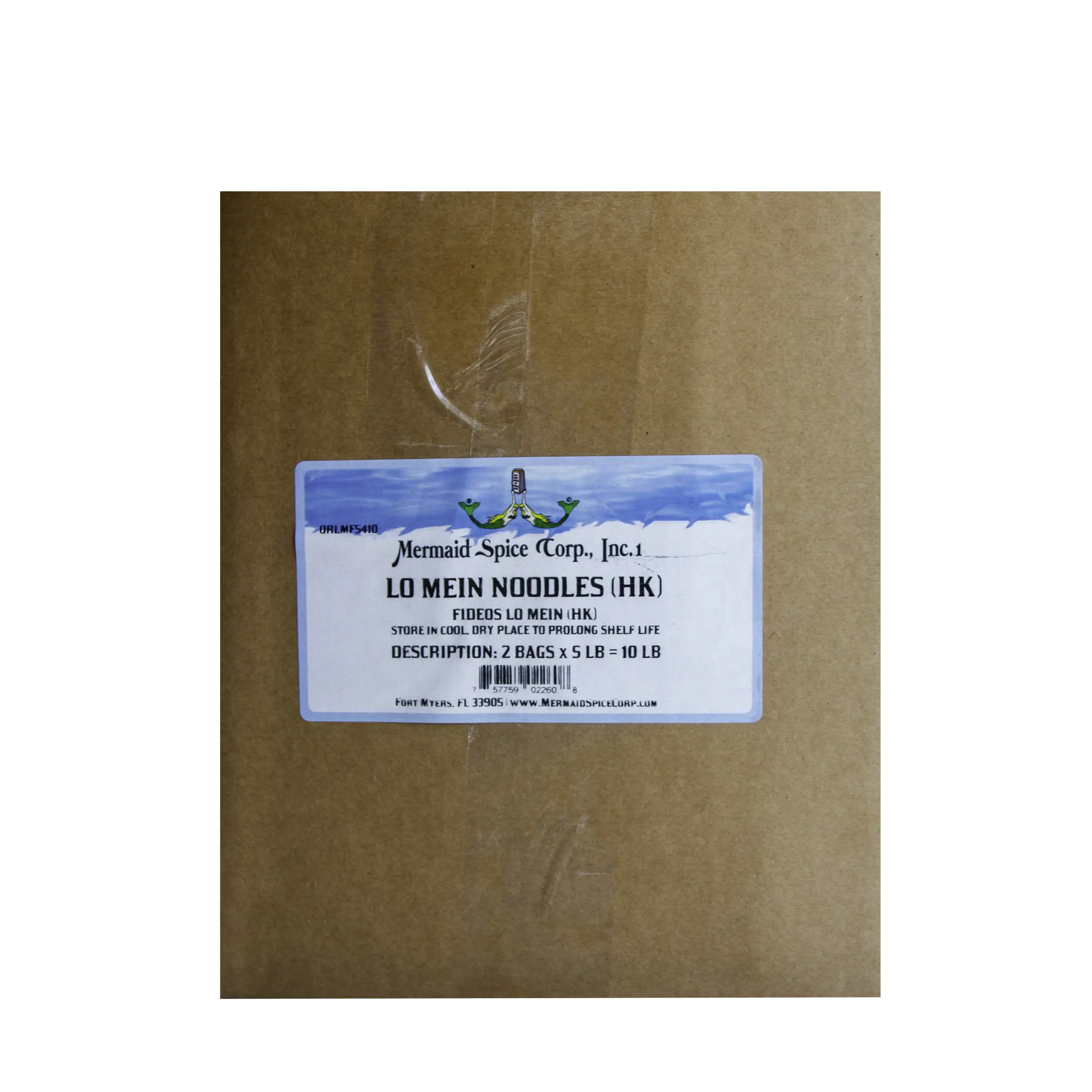 LO-MEIN NOODLES (HK) 2 x 5 LBS BOX