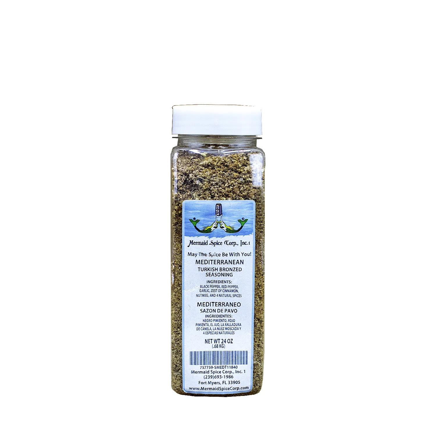 MEDITERRANEAN TURKISH BRONZED SEASONING  24 OZ