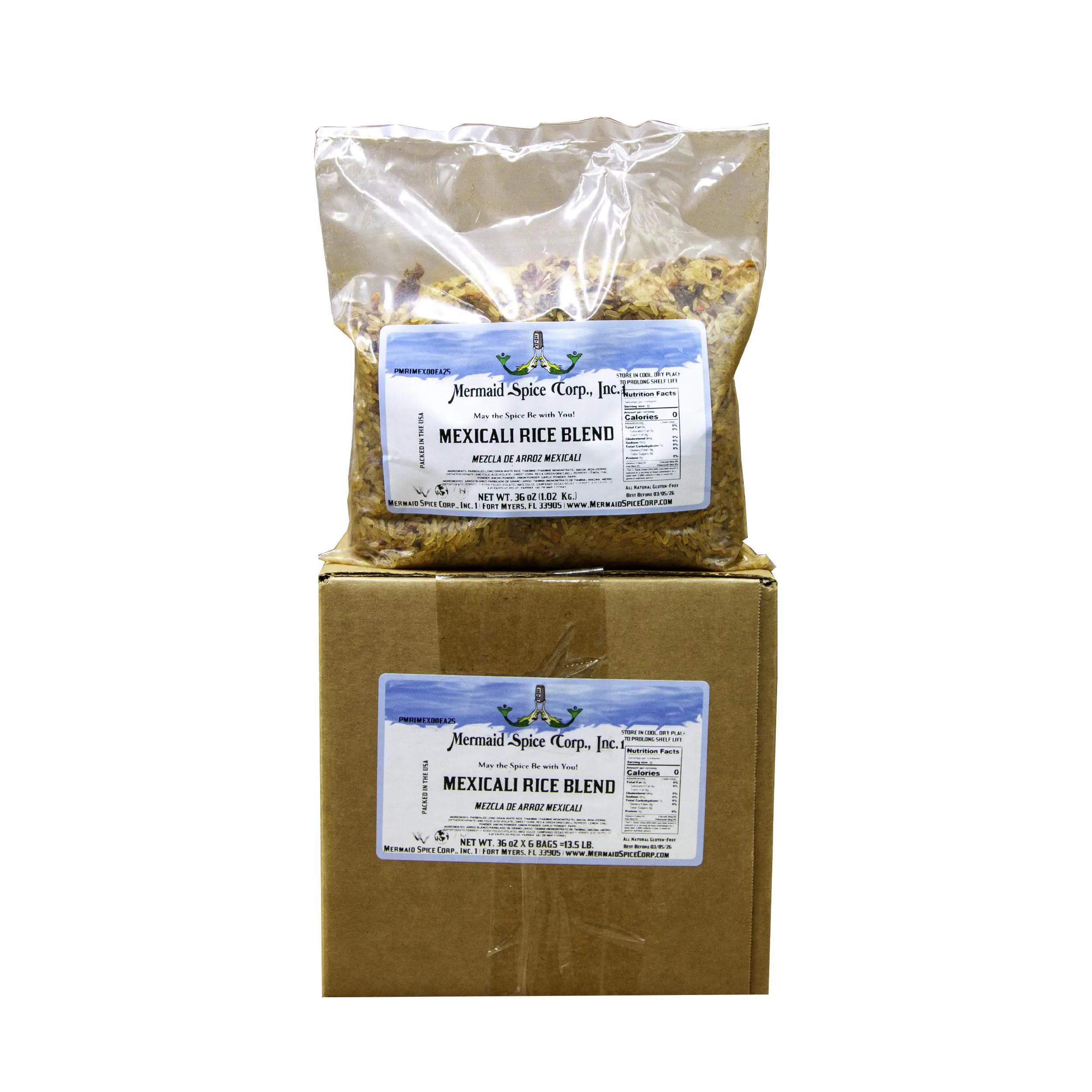 Mexican Rice Medley 2.25 LBX 6= 13.50 LB
