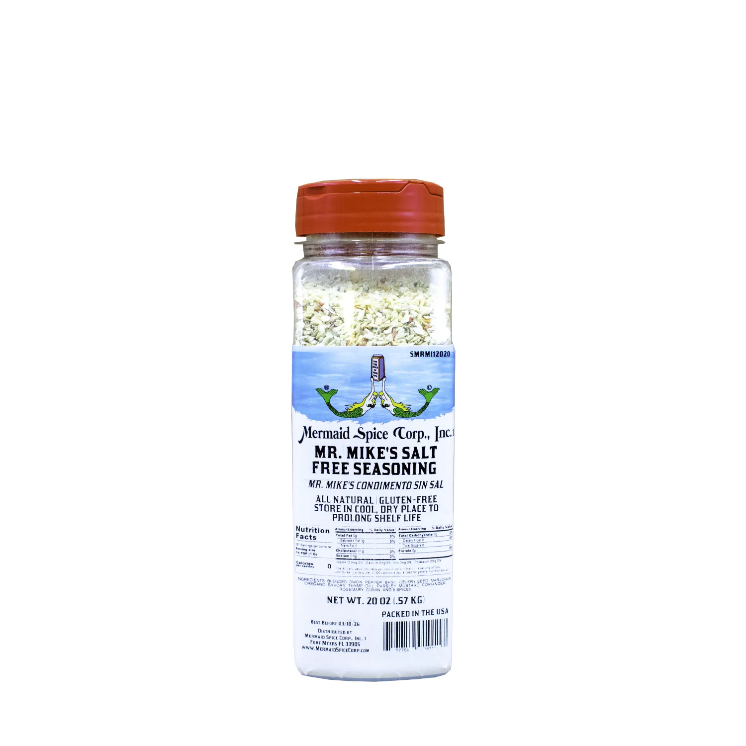 MR. MIKES SALT FREE SEASONING  20 OZ (REGULAR)