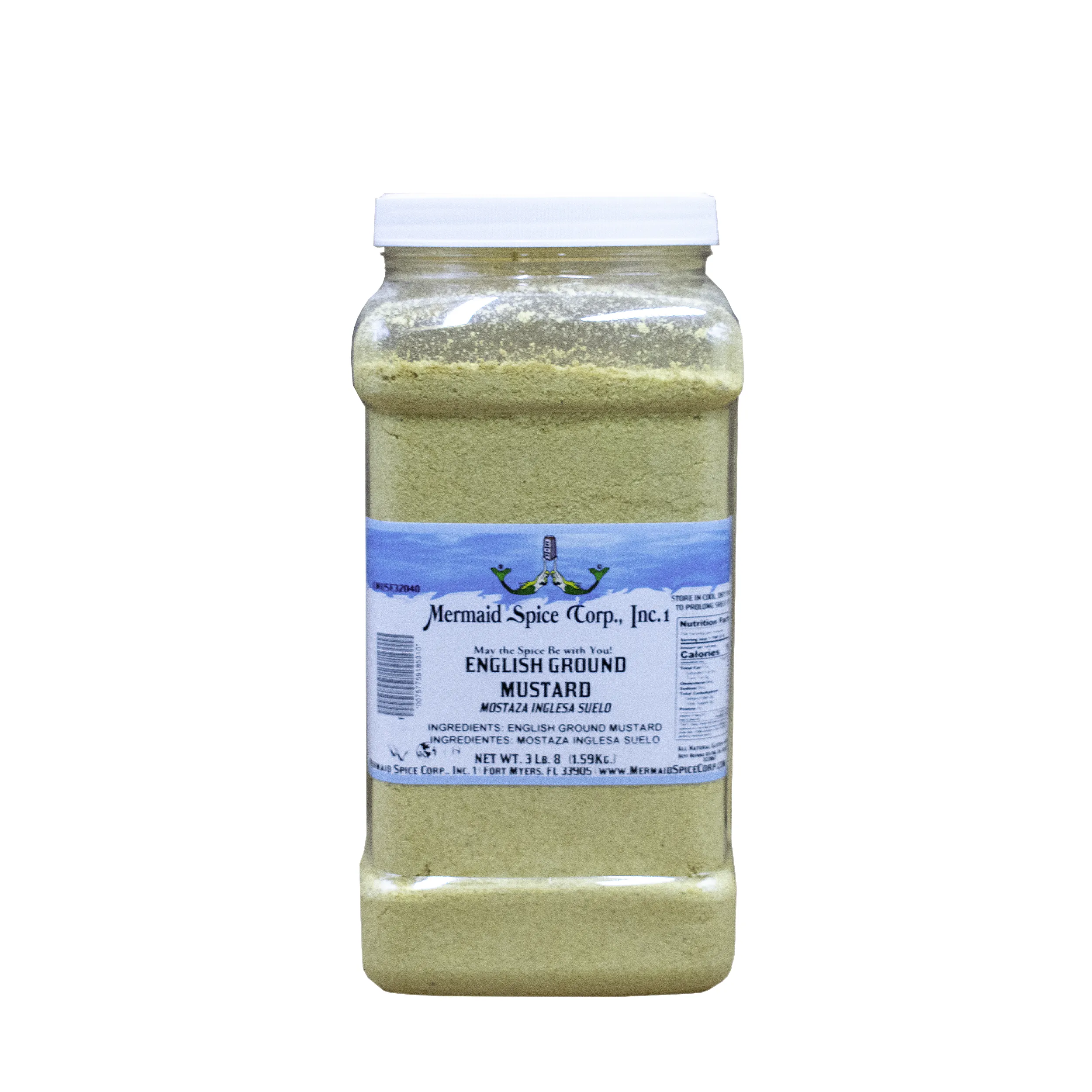 MUSTARD (ENGLISH) GROUND..3 LB 8 OZ