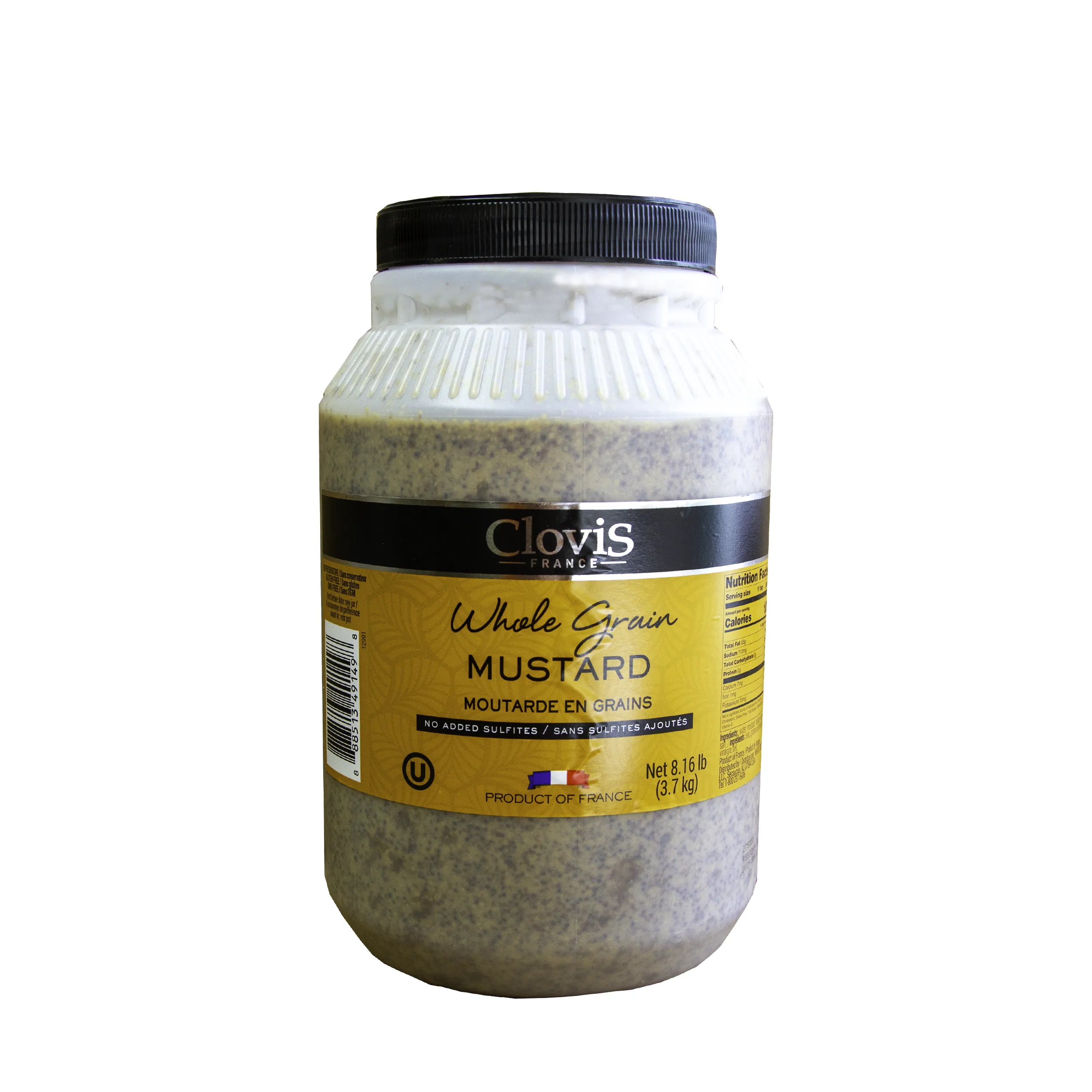 MUSTARD WHOLE GRAIN 2/8.16 LB