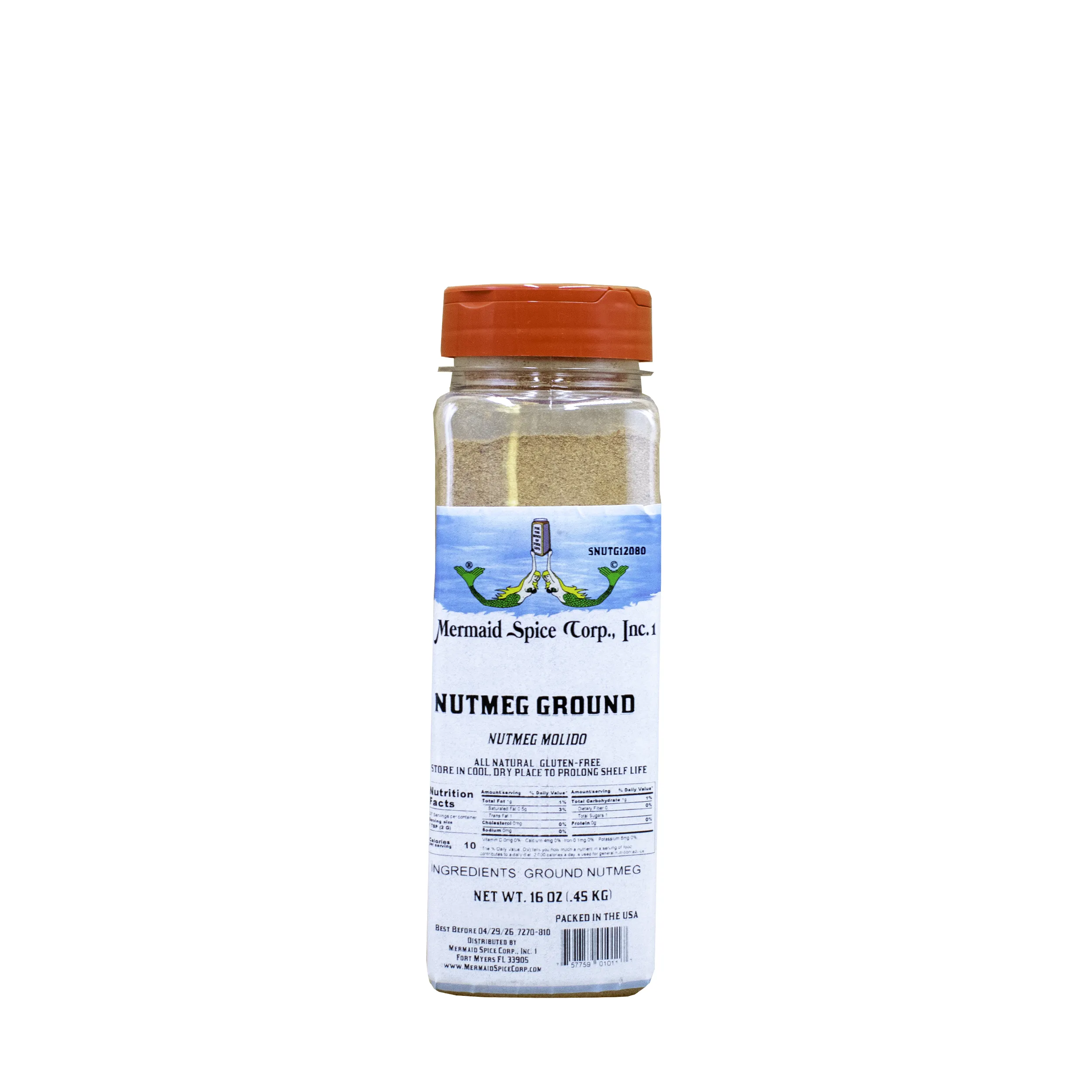 NUTMEG (GROUND) 16 OZ
