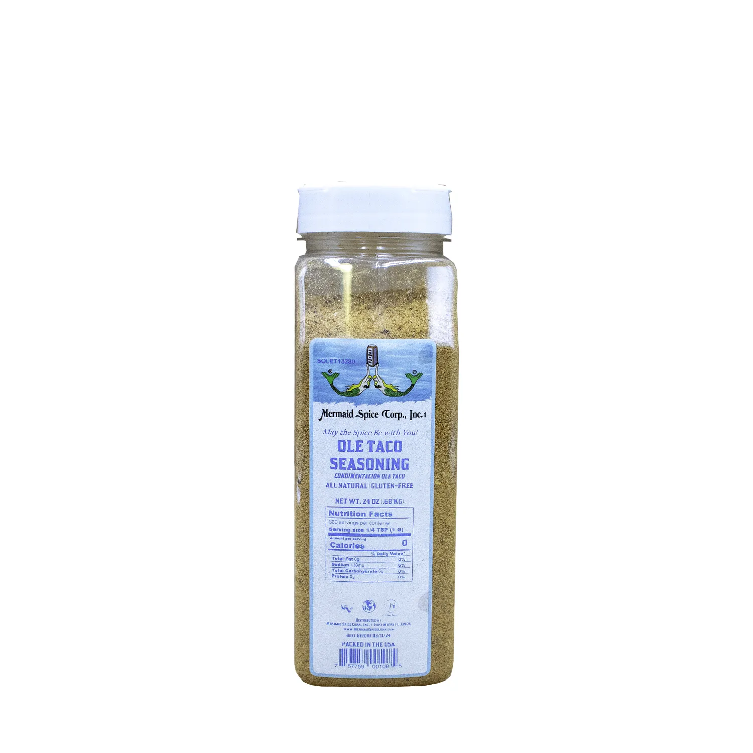 OLE TACO SEASONING  24 OZ