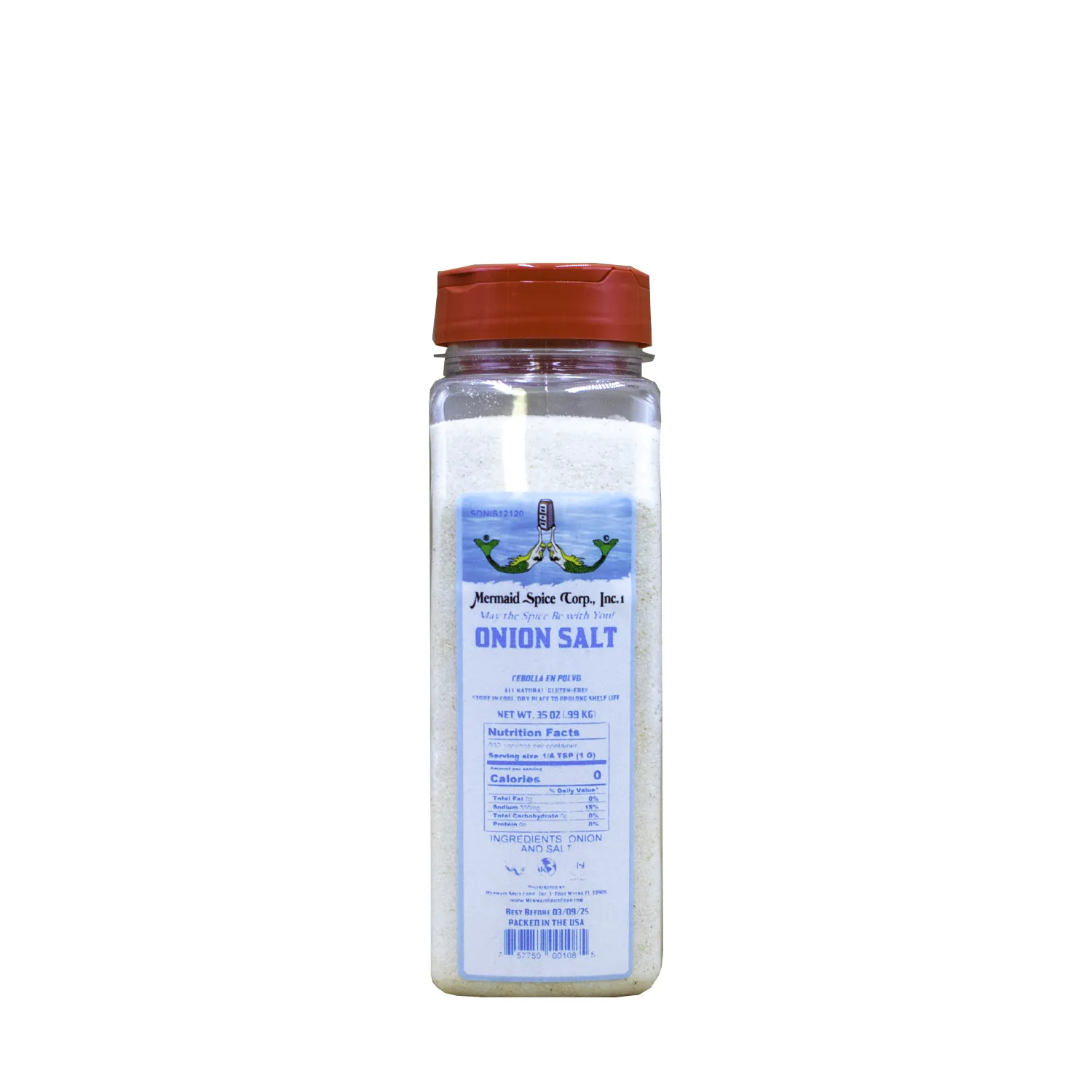 ONION SALT  35 OZ