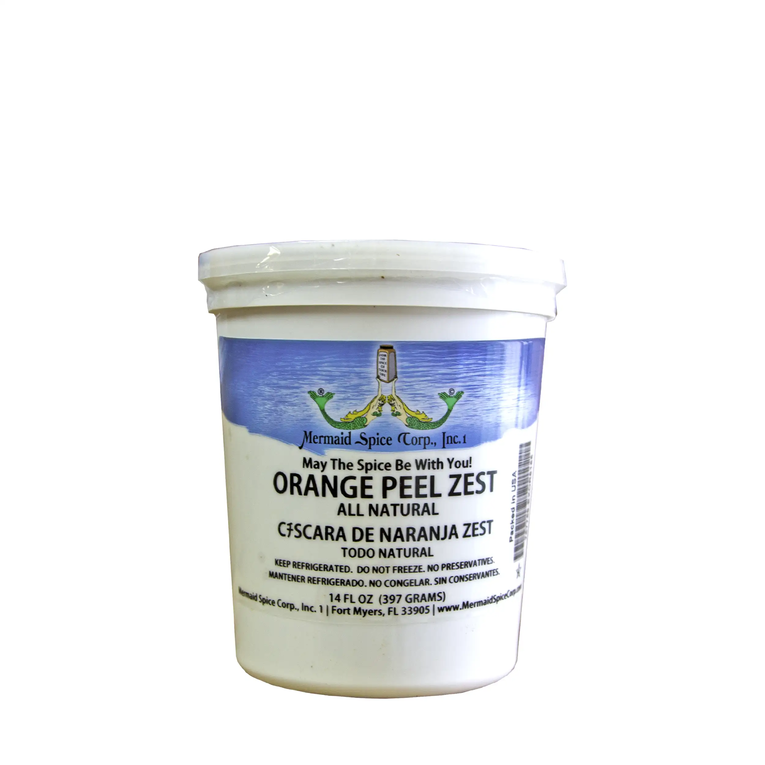 ORANGE PEEL ZEST (F/D) 14 OZ
