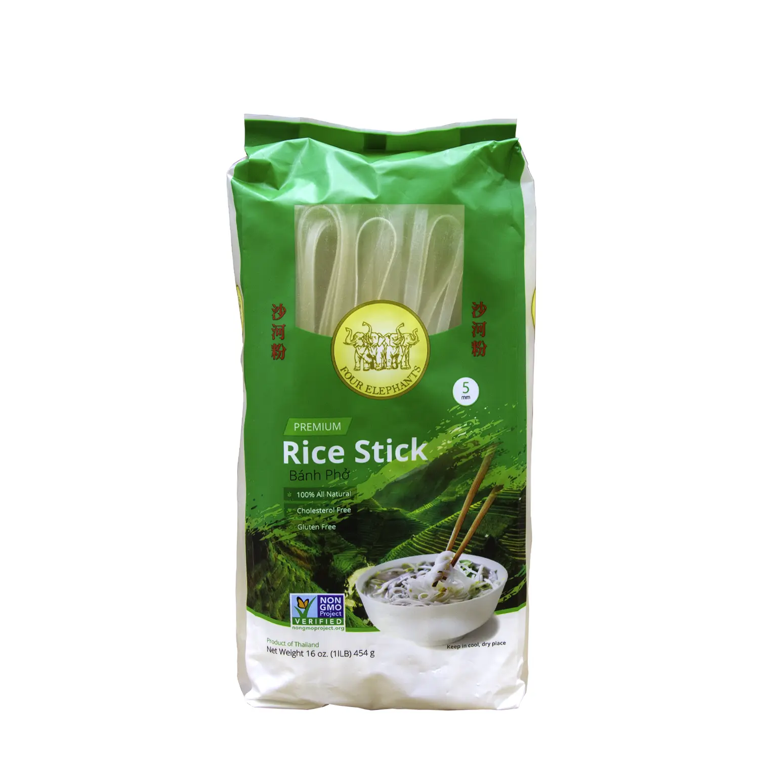 PAD THAI NOODLES (M - BLUE) 5 MM
