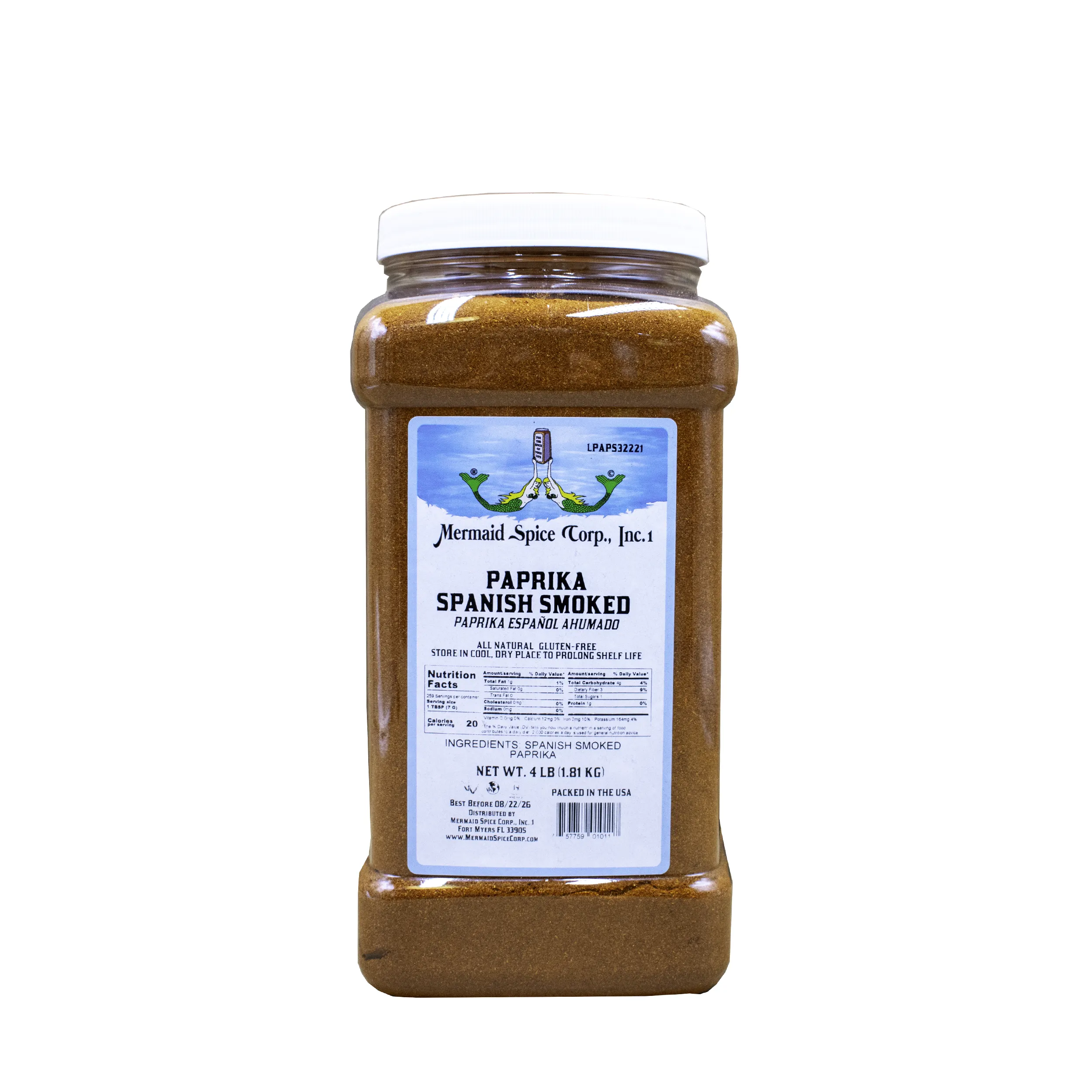 PAPRIKA (SPANISH) SMOKED 4 LB