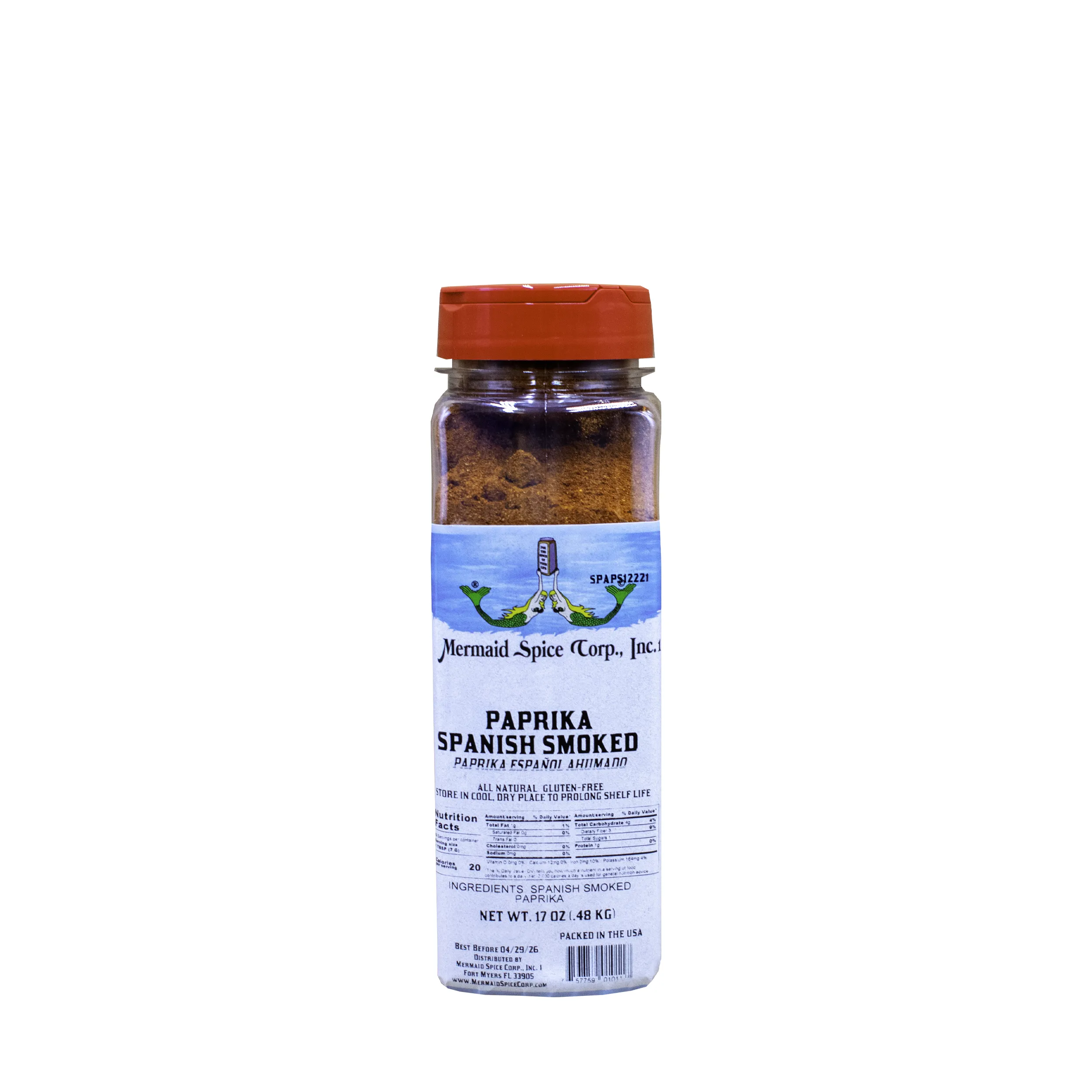 PAPRIKA HOT (SPANISH) SMOKED 17 OZ