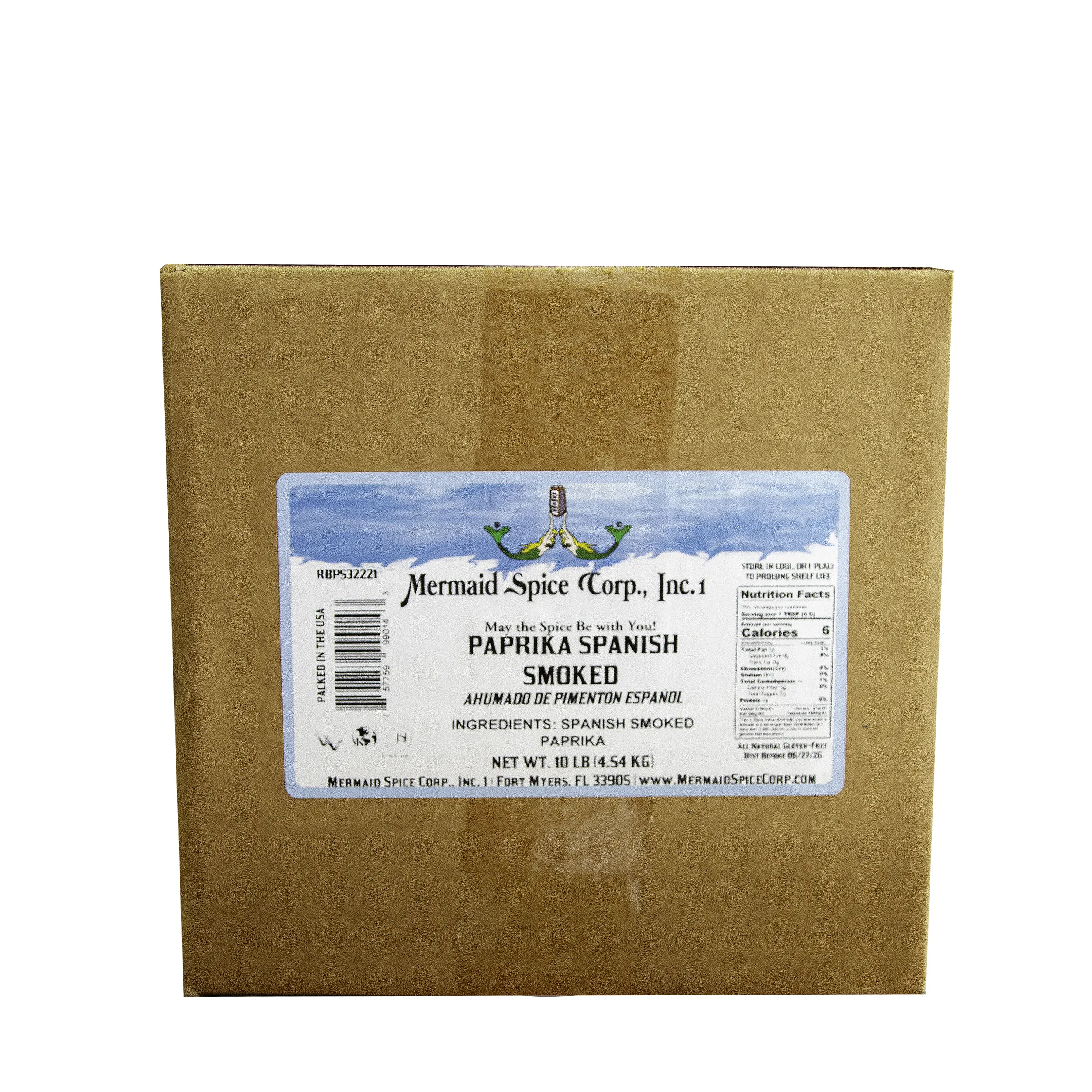 PAPRIKA SPANISH (SMOKED) 10 LB BOX