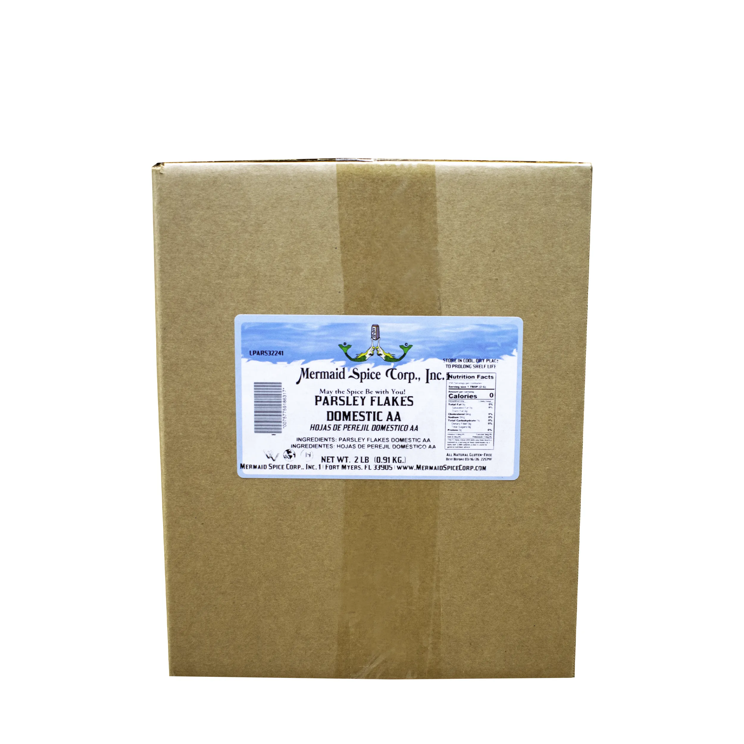 PARSLEY FLAKES DOMESTIC AA 2 LB