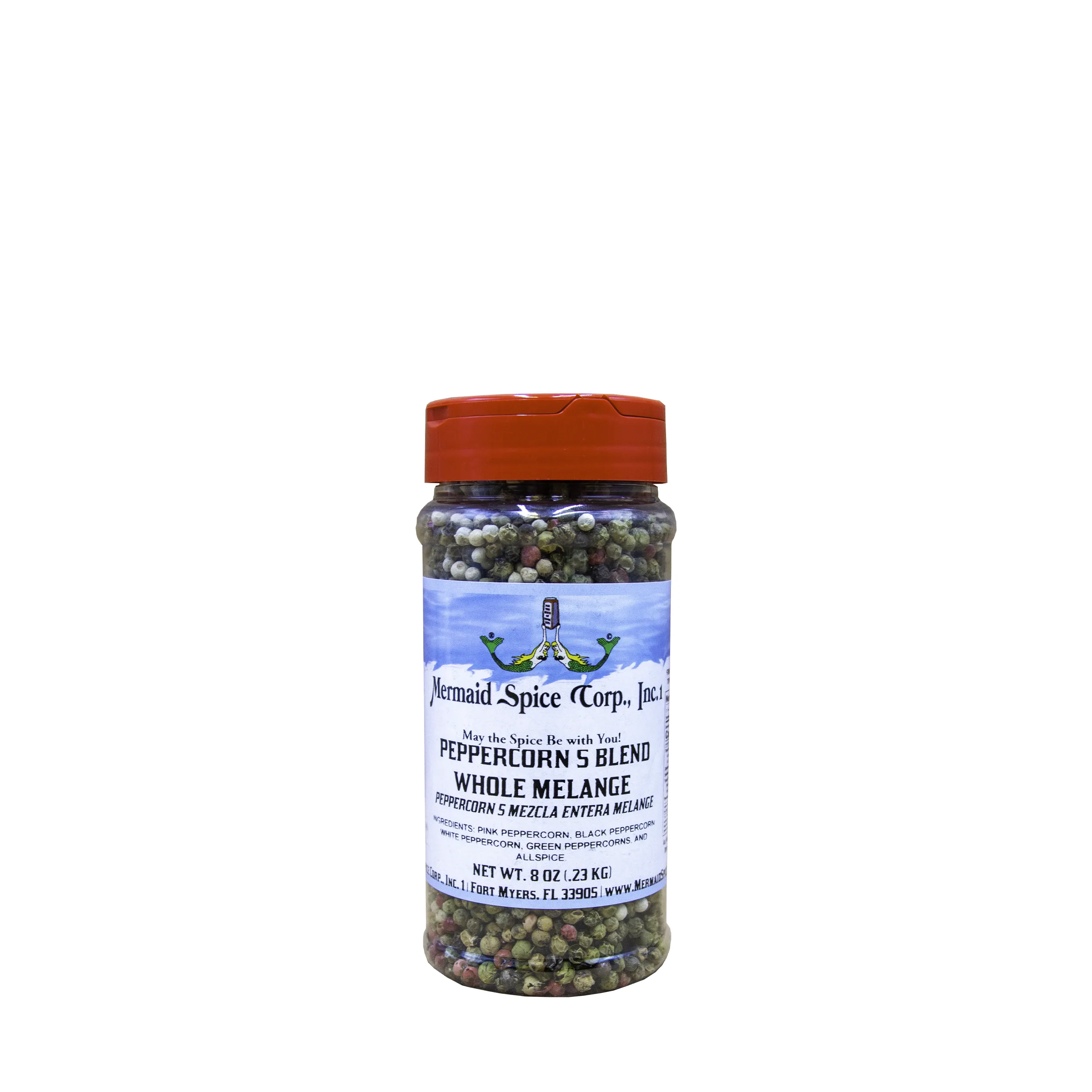 PEPPERCORN (5 BLEND) WHOLE (MELANGE) 8 OZ