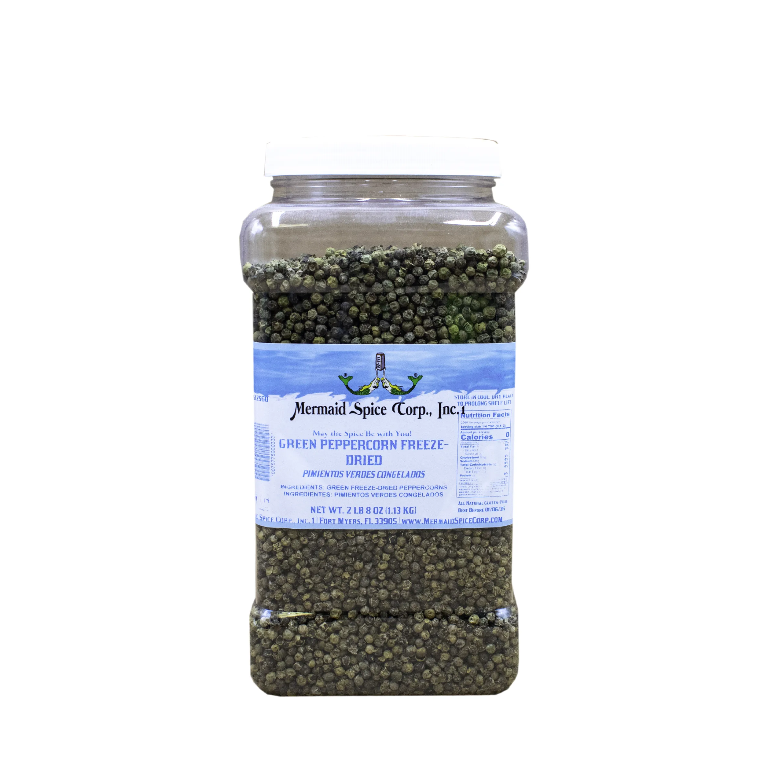 PEPPERCORN (GREEN)  2 LB 8 OZ