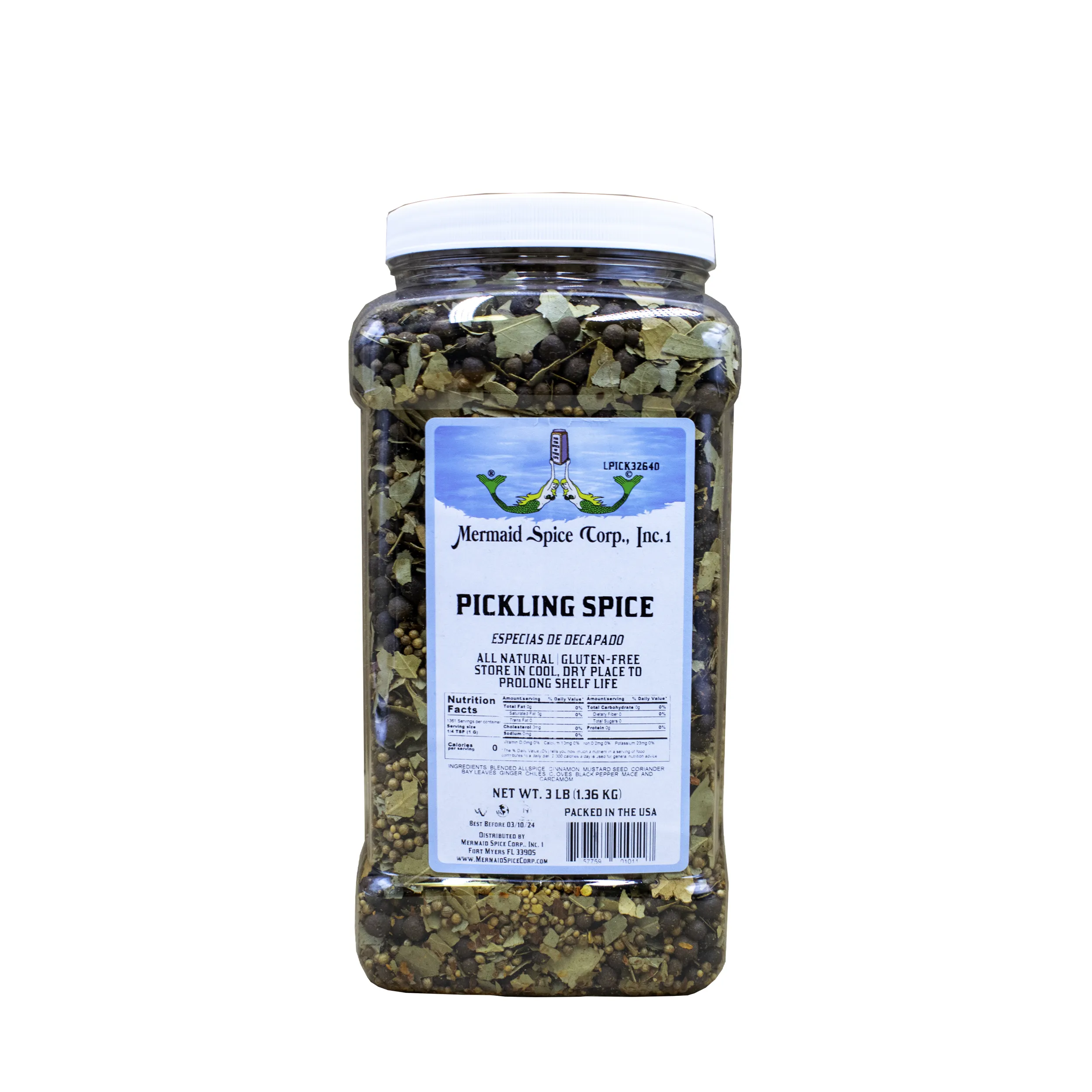 PICKLING SPICE  3 LB