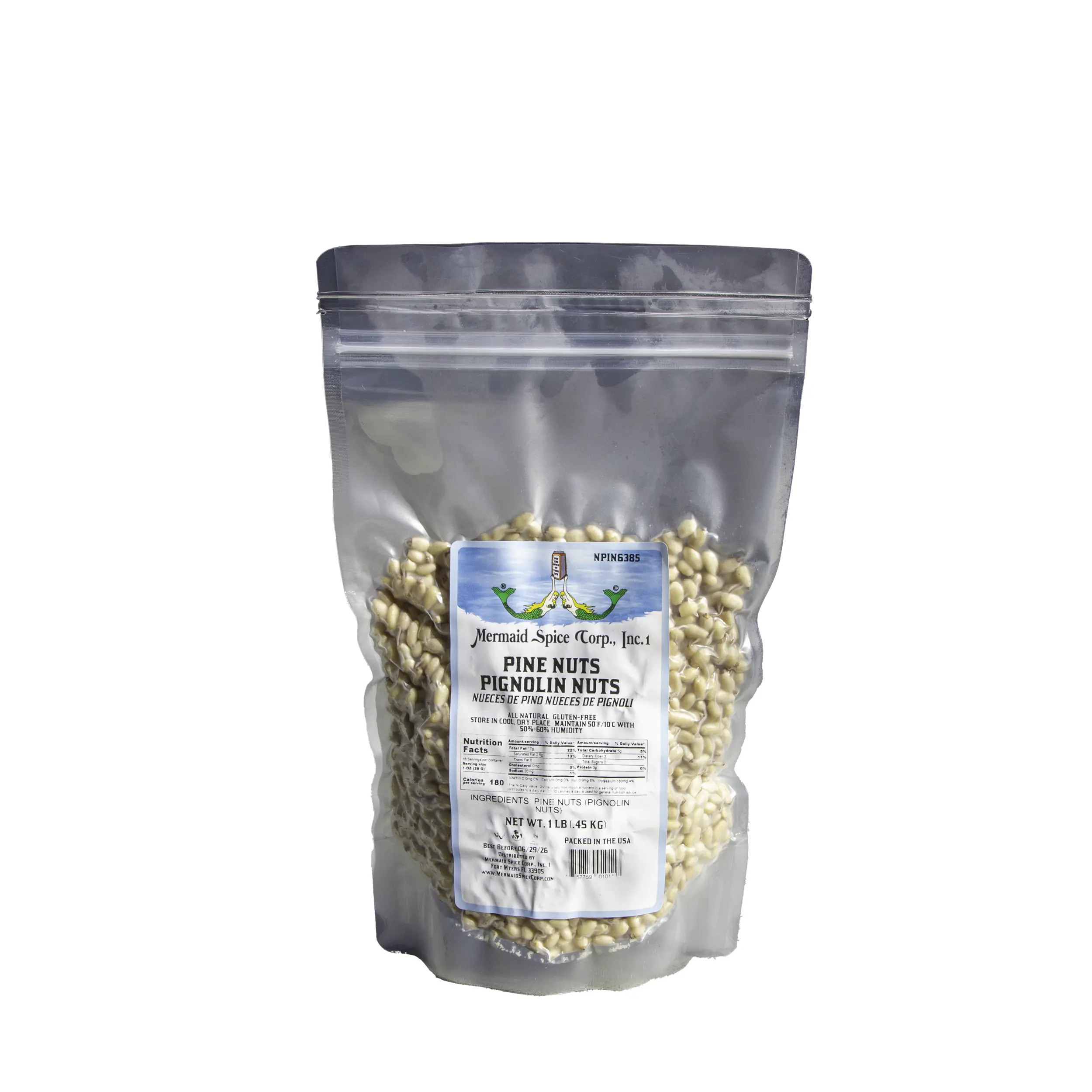 PINE NUTS (PIGNOLIN NUTS) 1 LB